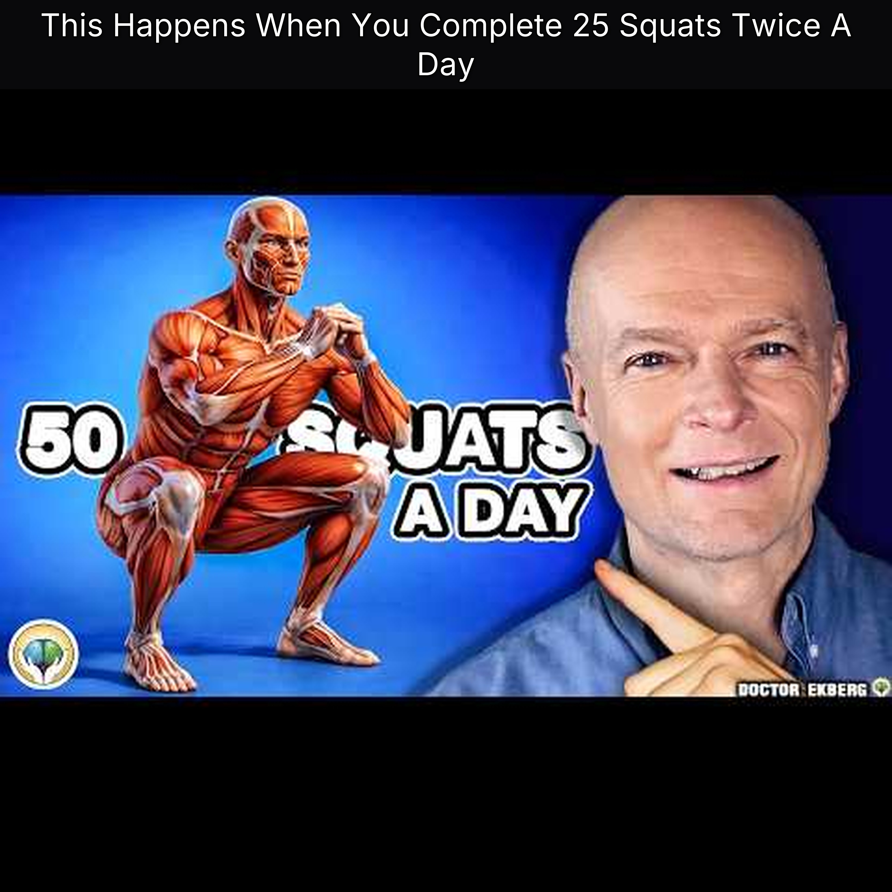 This Happens When You Complete 25 Squats Twice A Day