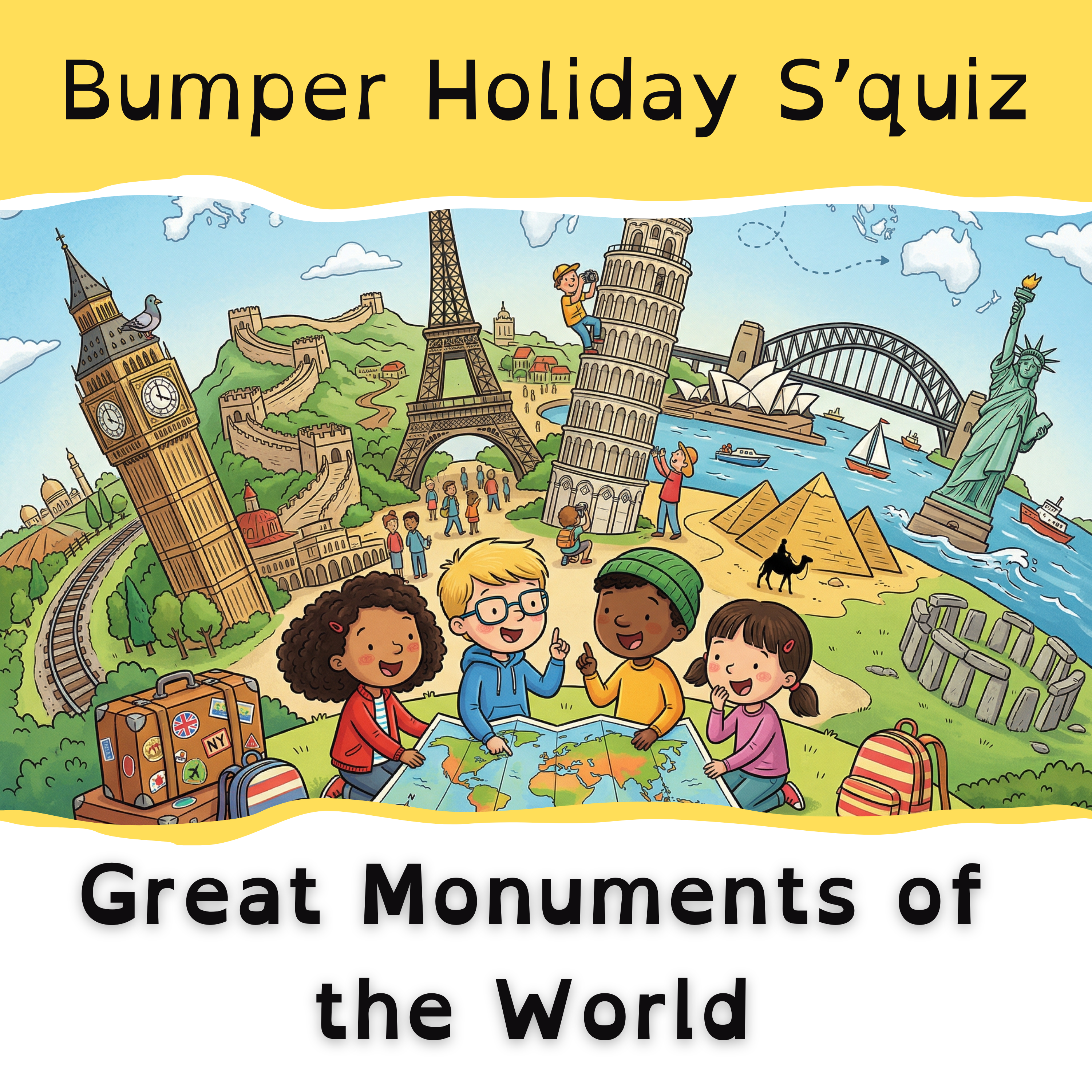 Bumper Holiday S'Quiz - Great Monuments of the World