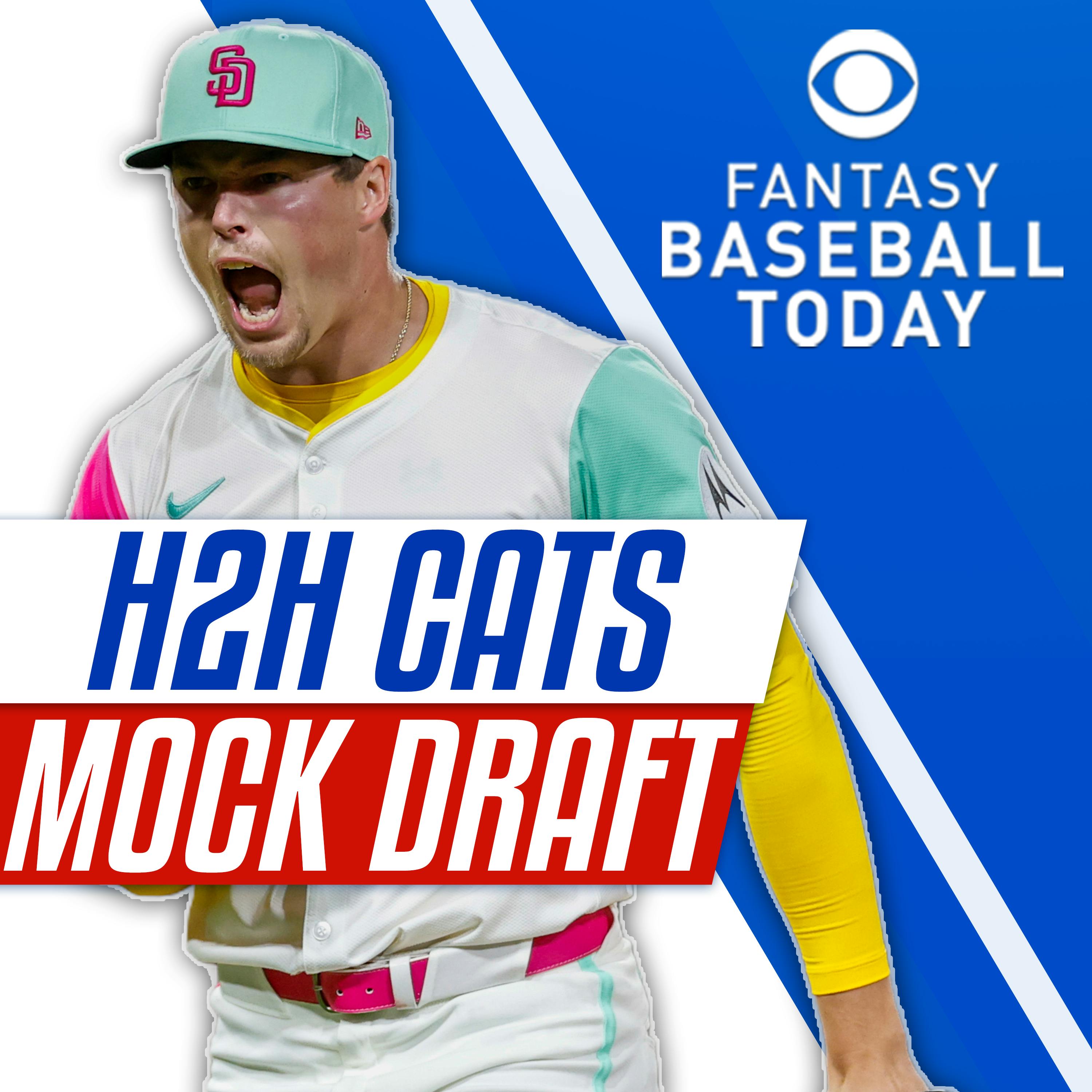 12-Team H2H Categories LIVE Mock Draft! (2/26 Fantasy Baseball Podcast)