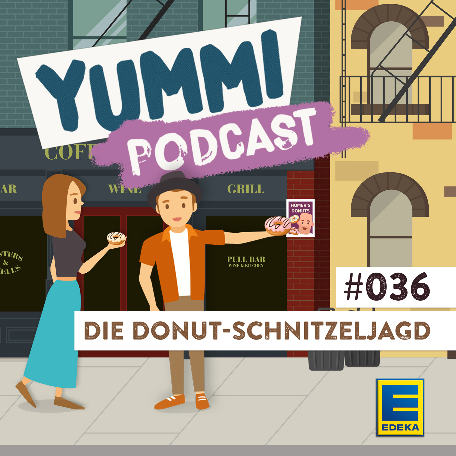 Cover: Die Donut-Schnitzeljagd