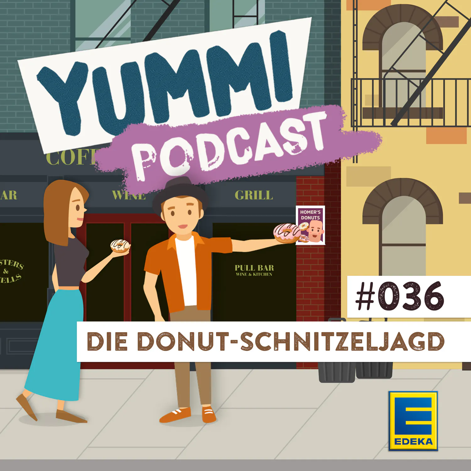 Cover: Die Donut-Schnitzeljagd
