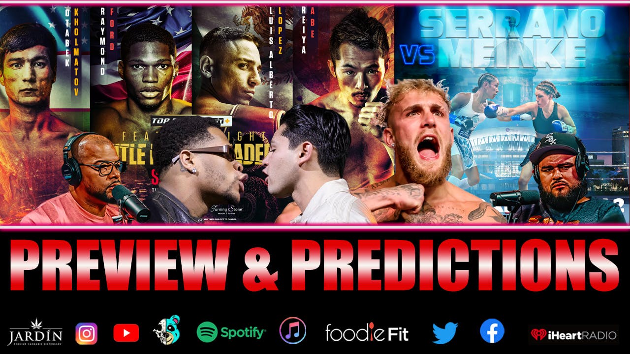 ☎️ Devin Haney Sends Threats, Ryan Garcia SMOKING POP❓ + ESPN+ & DAZN Previews and Predictions