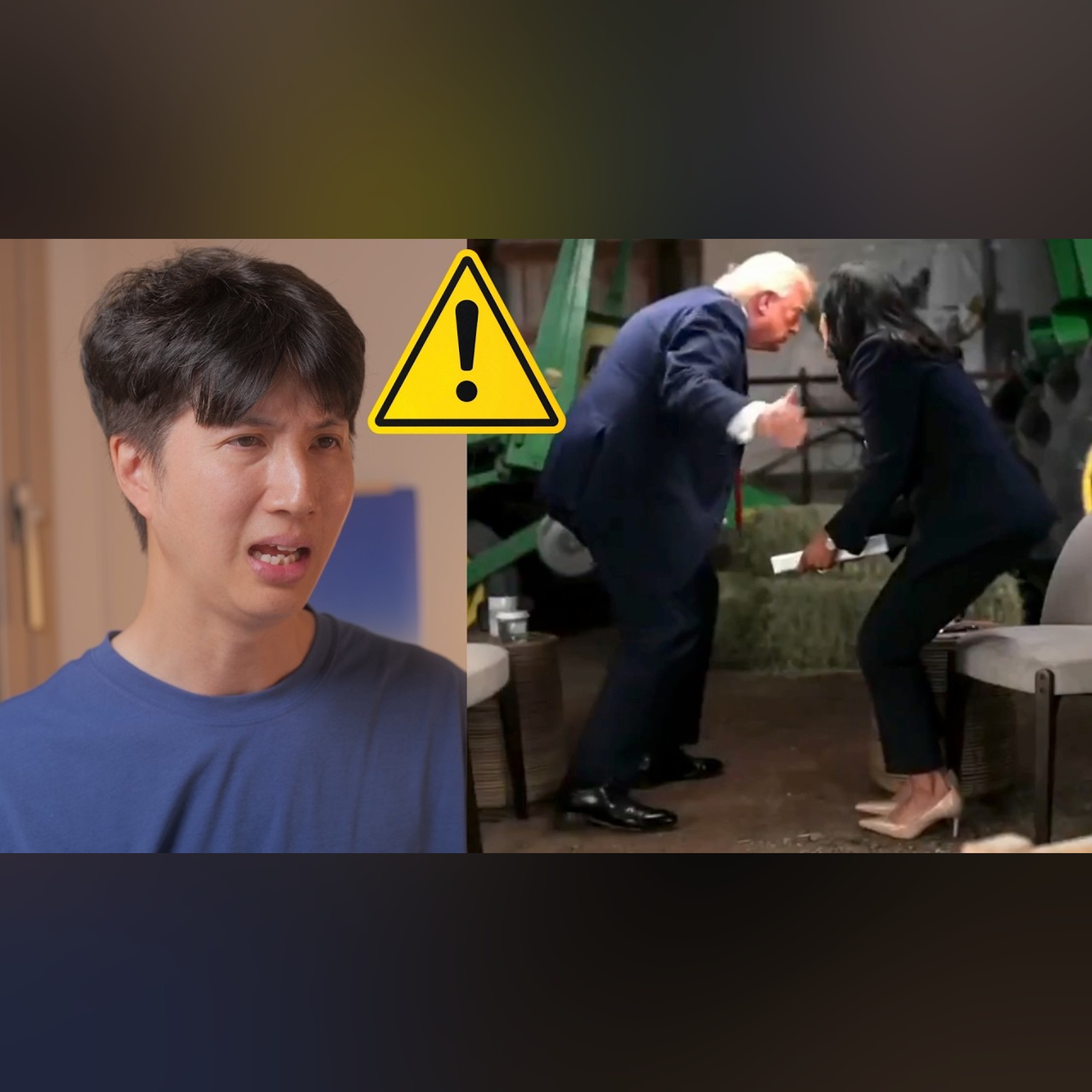 Trump just rage quit interview episode artwork
