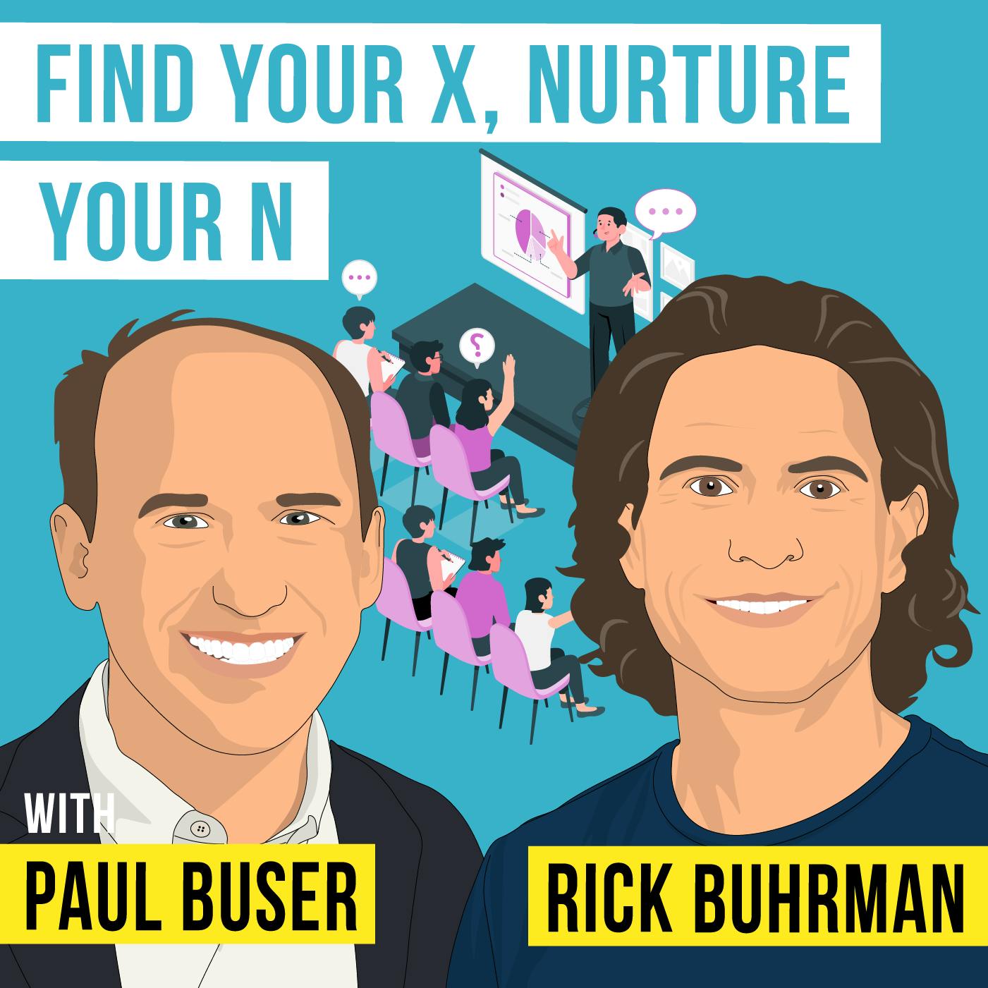 Rick Buhrman & Paul Buser – Find Your X, Nurture Your N – [Invest Like the Best, EP.346]