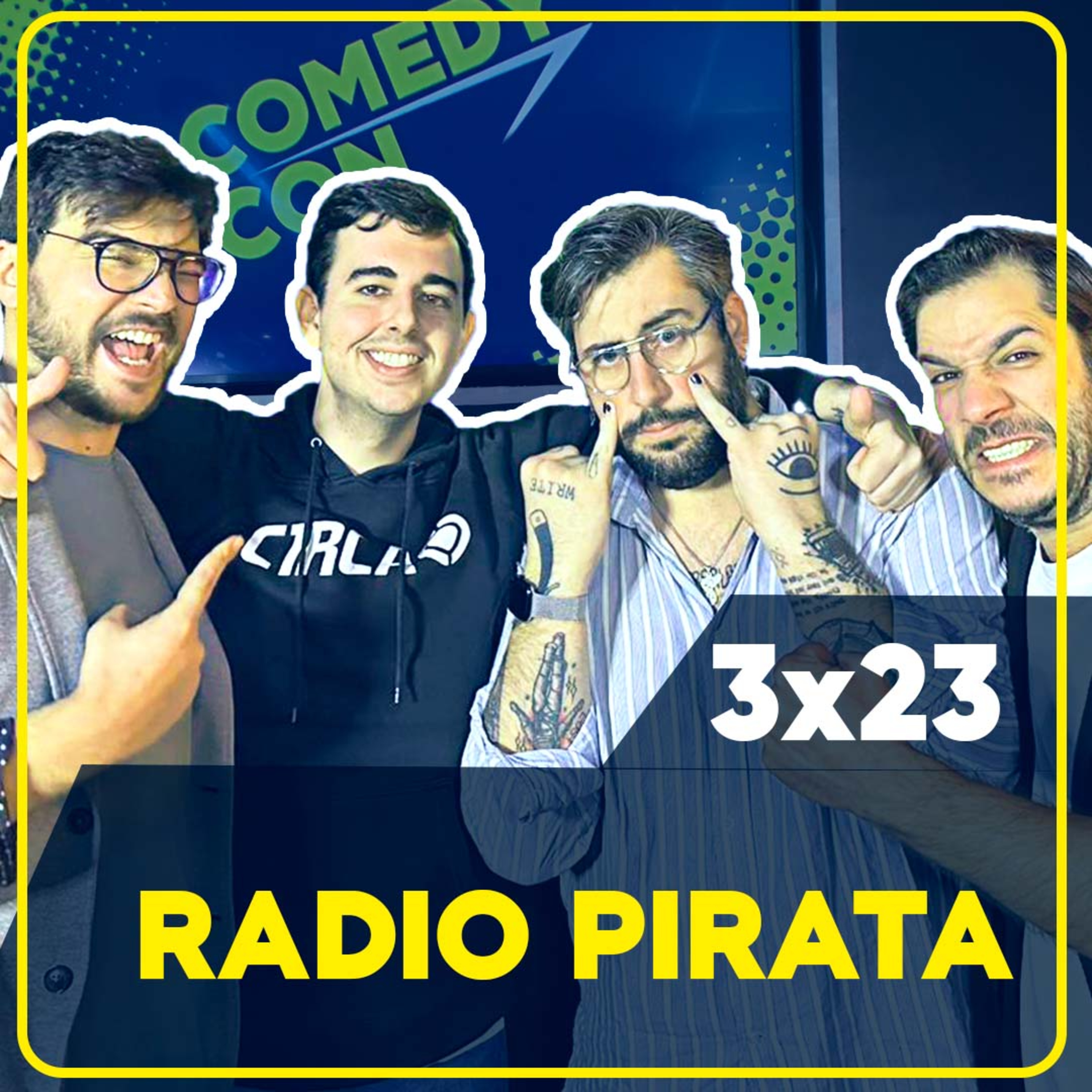 RADIO PIRATA en COMEDY CON 2x23