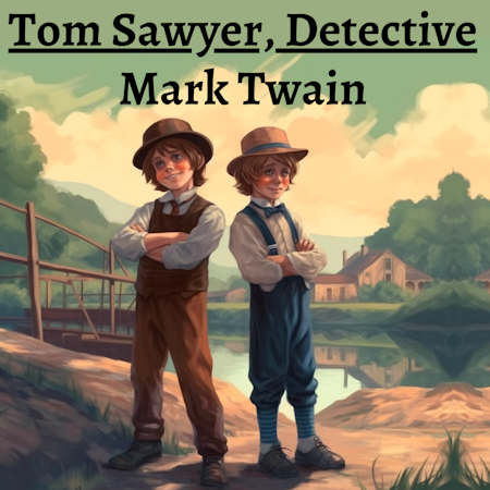 Cover art for Tom Sawyer, Detective
