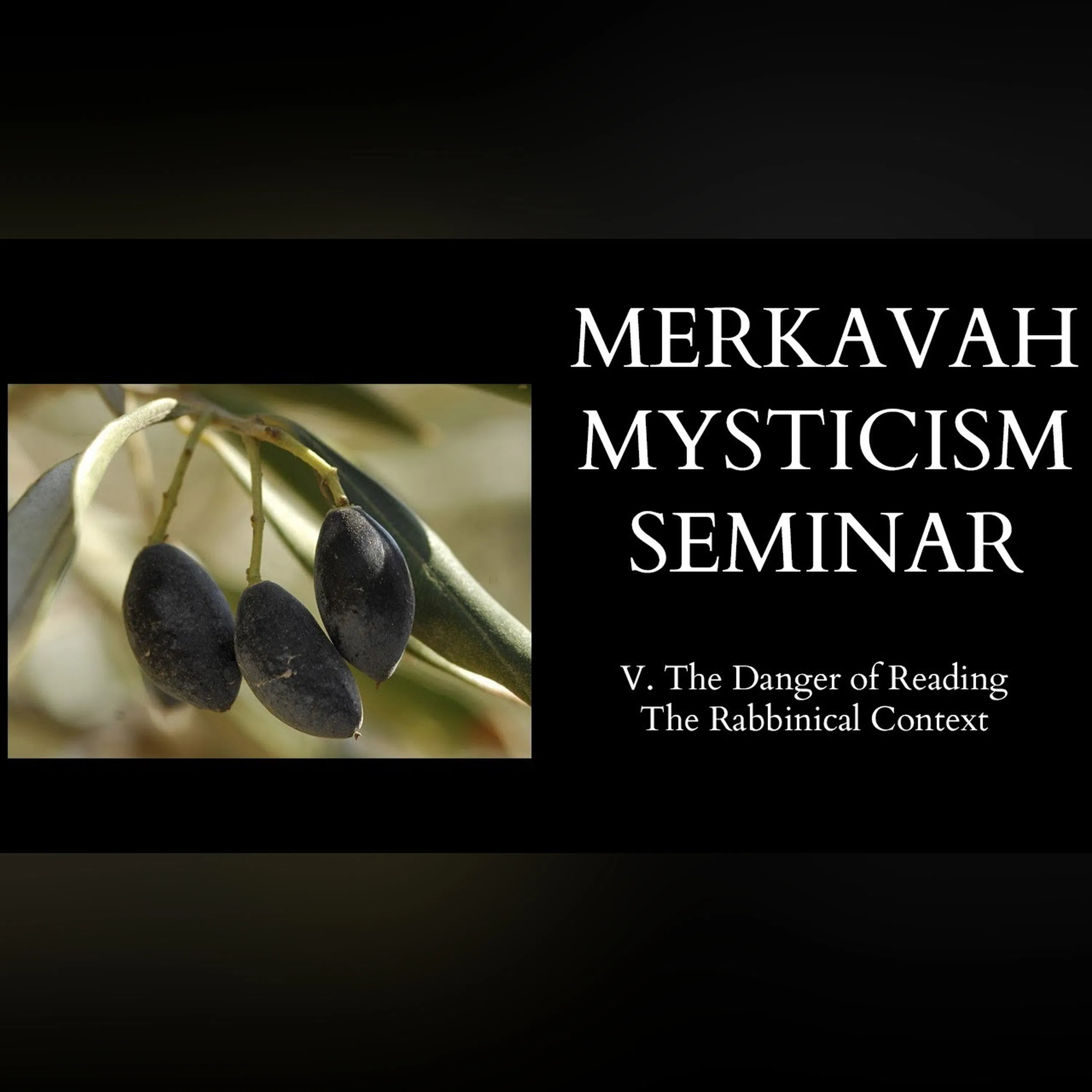 Introduction to Merkavah Mysticism - 5 of 15 - The Danger of Reading