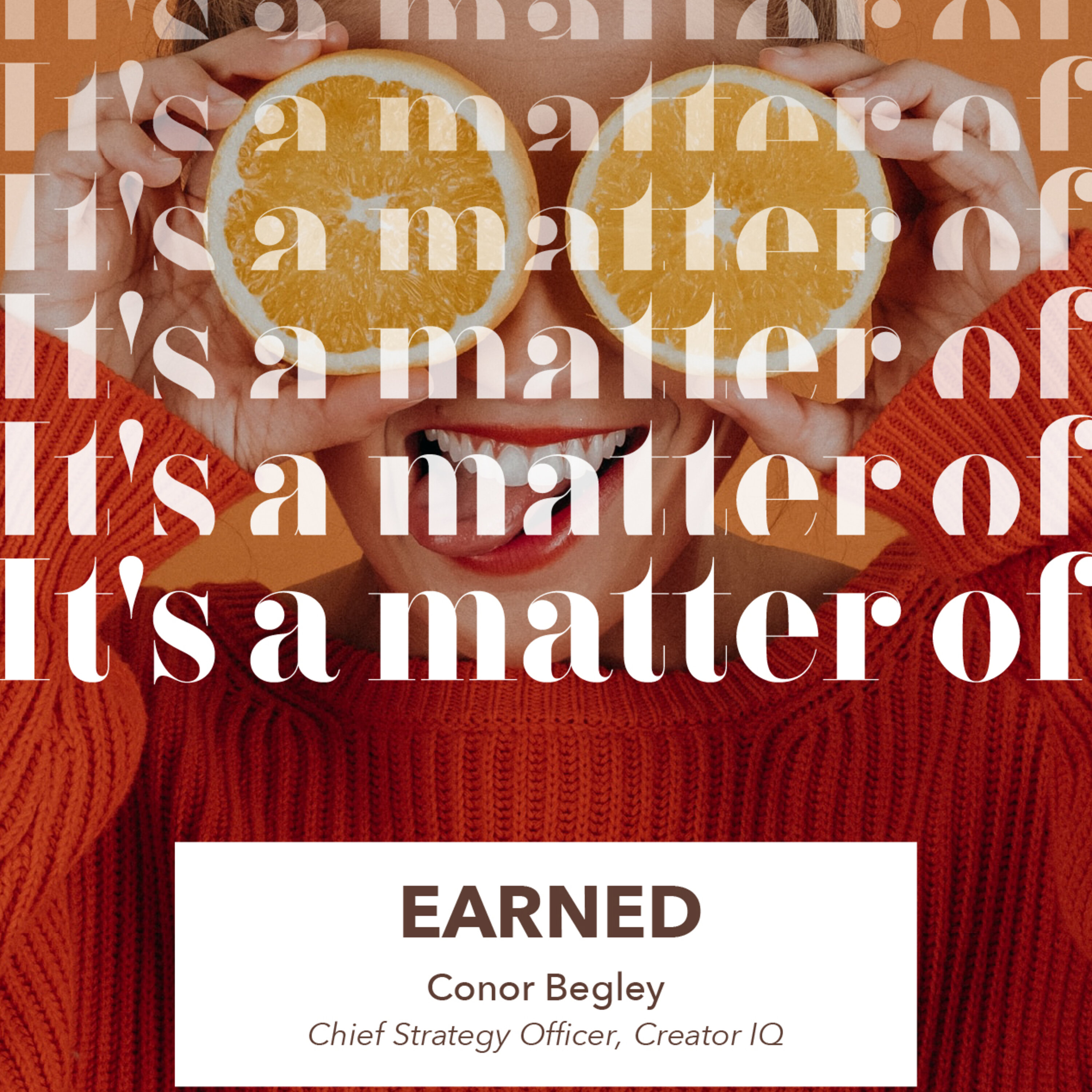 It\'s A Matter Of...