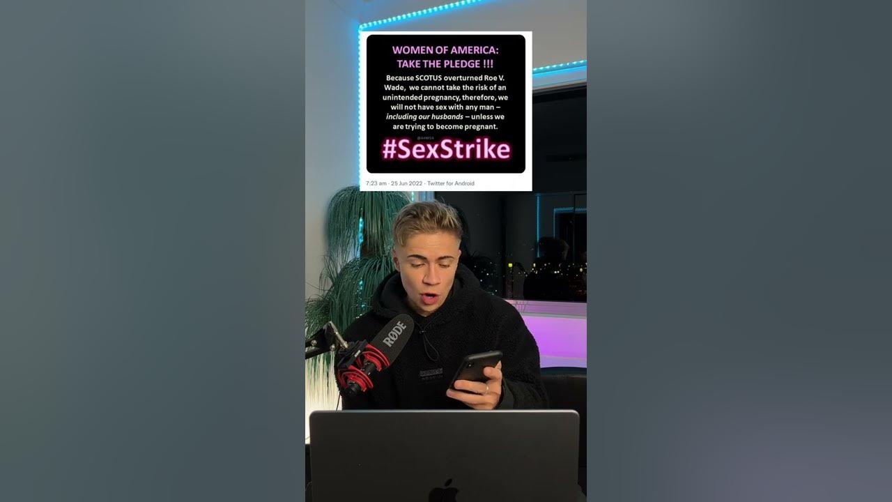 Women in US go on “SexStrike” 💀😳 | Dylan Page