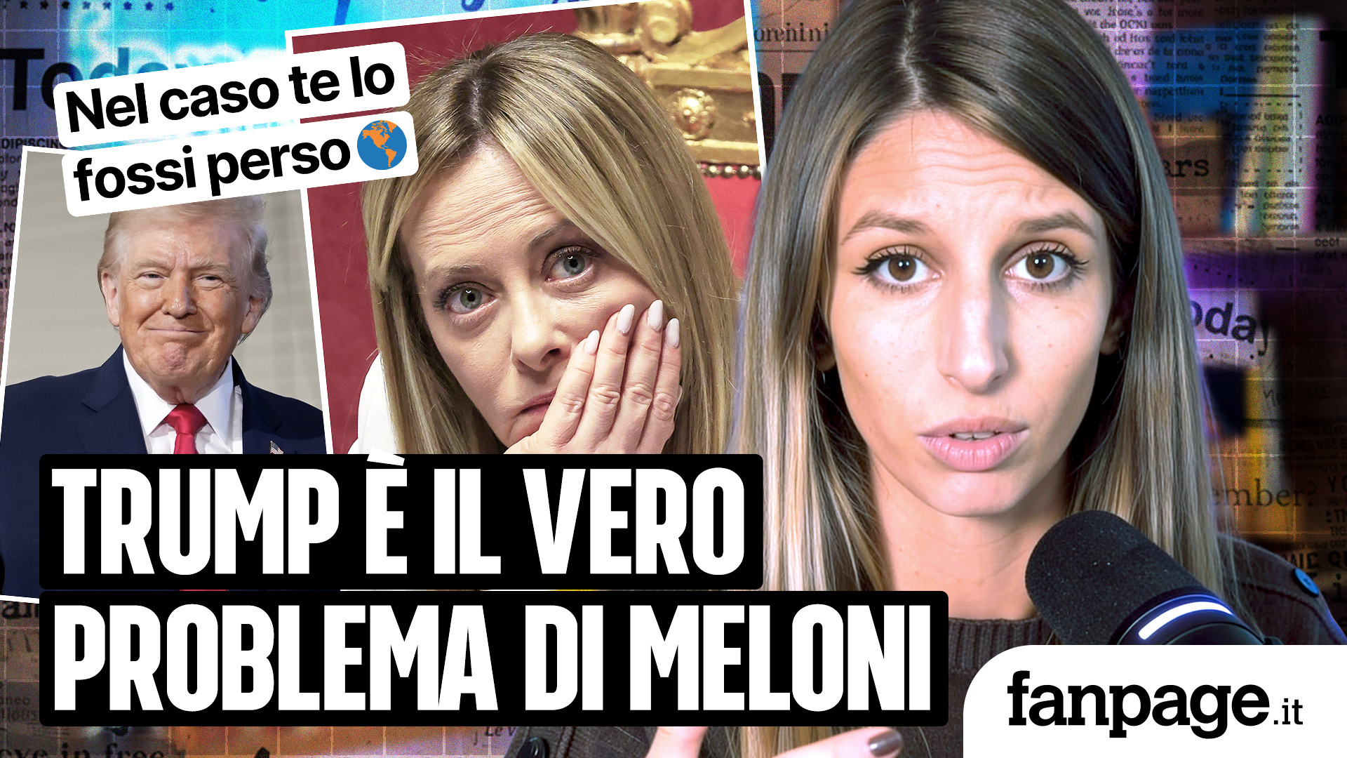 Il problema di Meloni si chiama Trump: essere suoi alleati non porta a nulla episode artwork