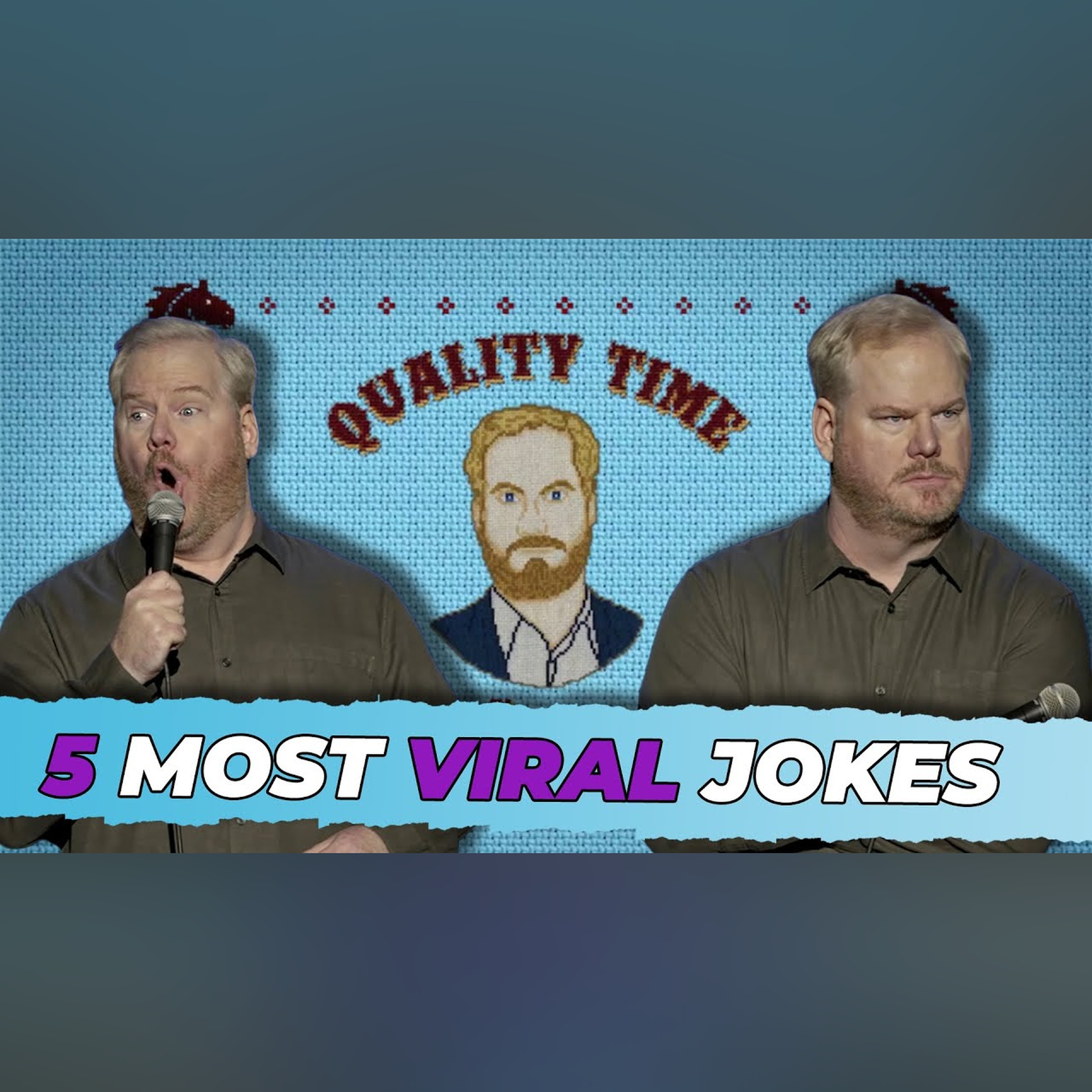 Jim Gaffigan Top 5 MOST VIRAL Jokes from "Quality Time" episode artwork
