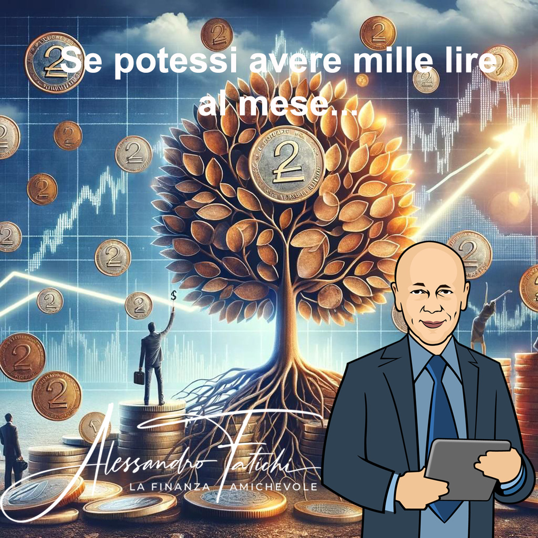 Poter avere mille lire al mese ai giorni nostri. Perché sarebbe importante investirle?