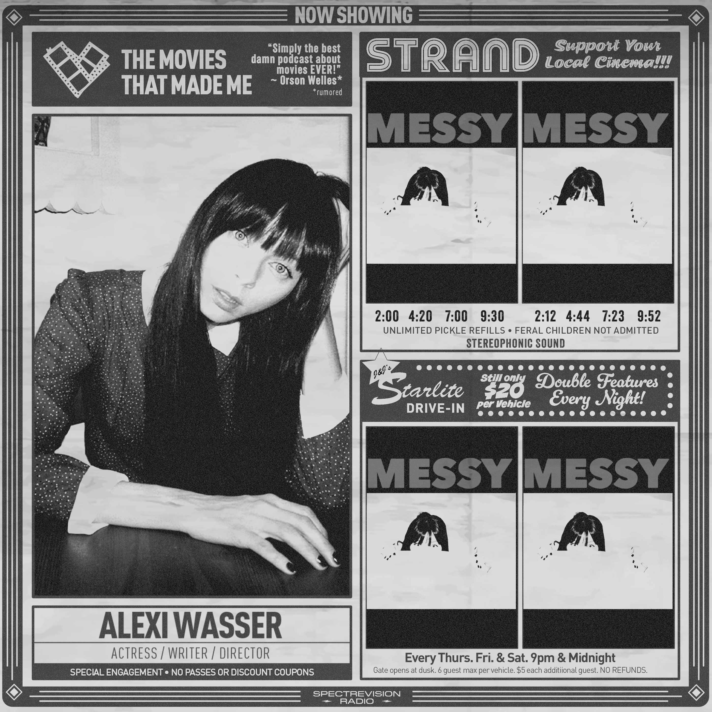 MESSY actress/writer/director Alexi Wasser