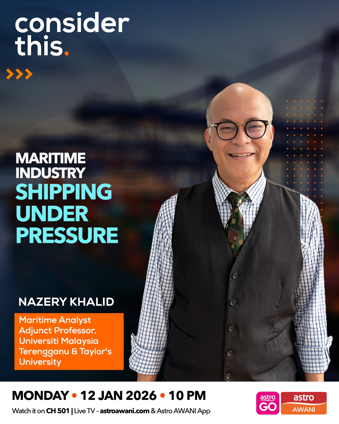 Consider This: Maritime Industry — Shipping Under Pressure
