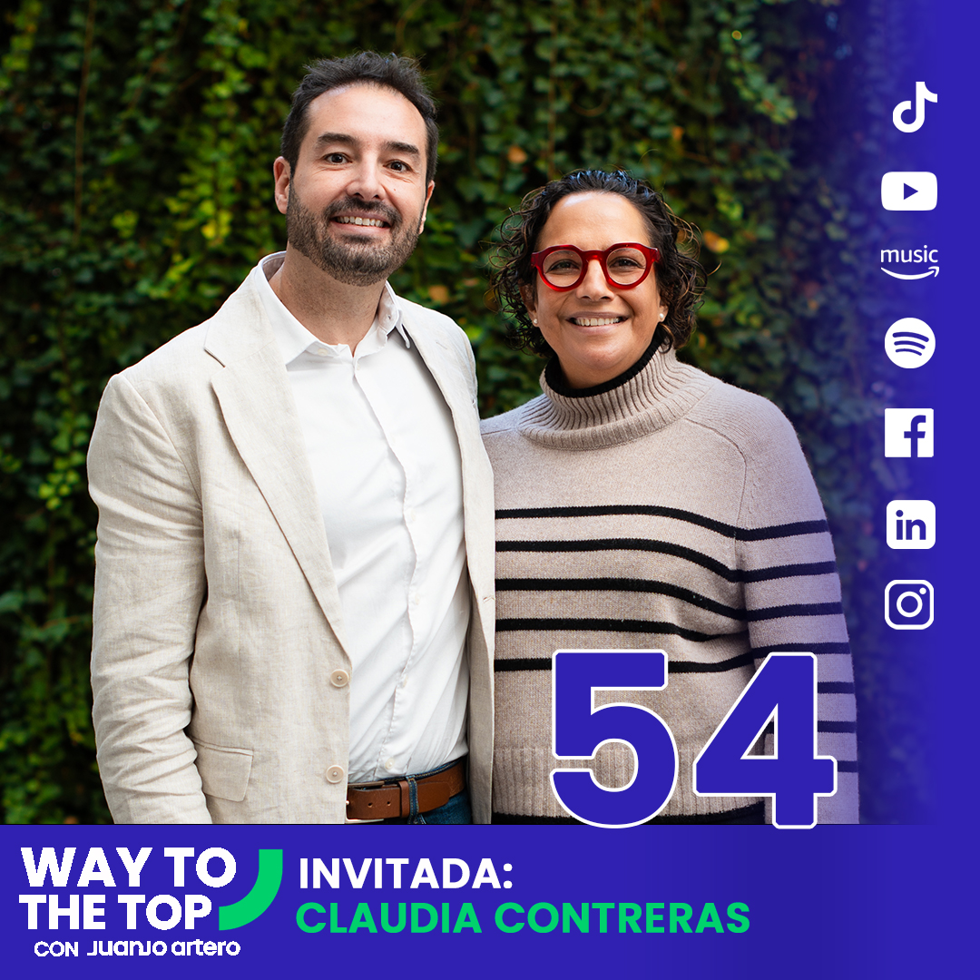 El liderazgo que deja huella más allá del marketing con Claudia Contreras episode artwork
