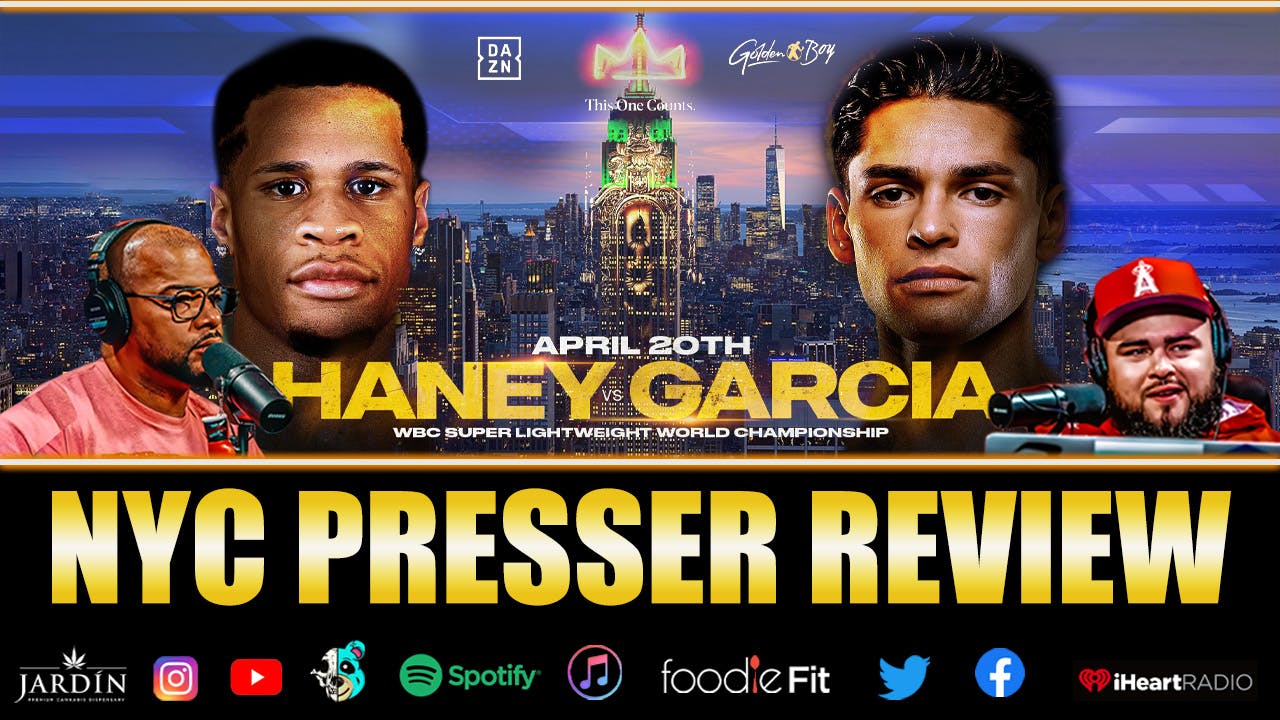 ☎️ Devin Haney and Ryan Garcia Heated Faceoff❗️Garcia Kills Coming to America Like  Entrance 🔥