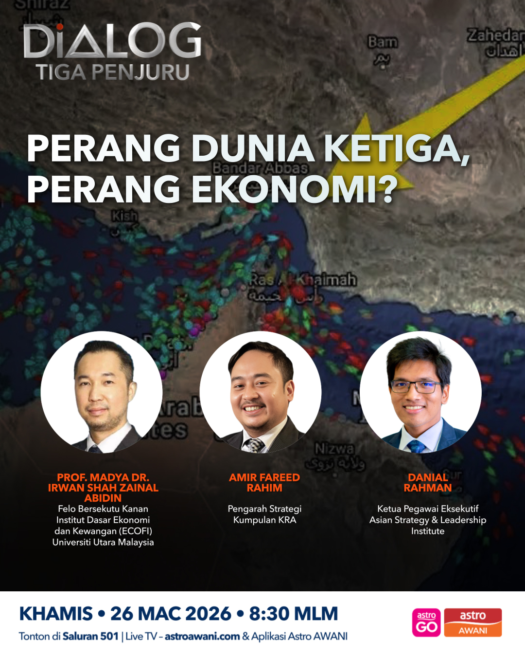 Dialog Tiga Penjuru: Perang Dunia Ketiga, Perang Ekonomi?