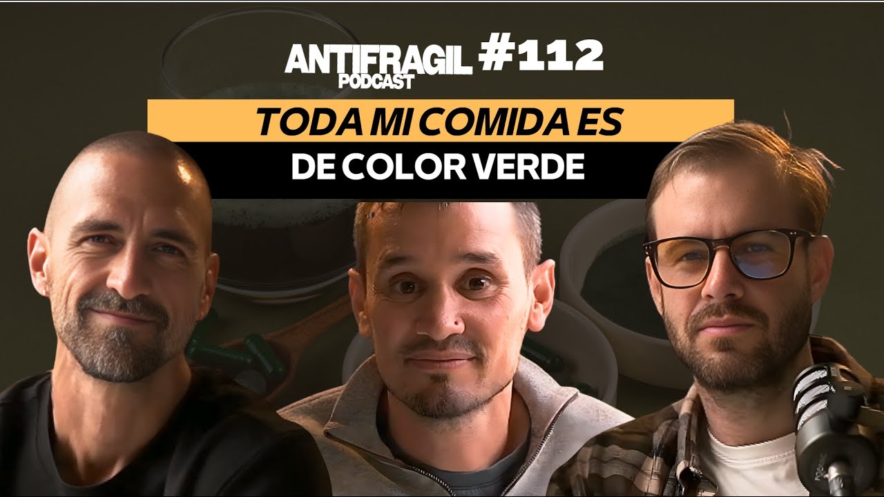 #112 — “Hablamos sobre Espirulina (Todo lo que debes saber)” con Joan Solé | Antifragil Podcast