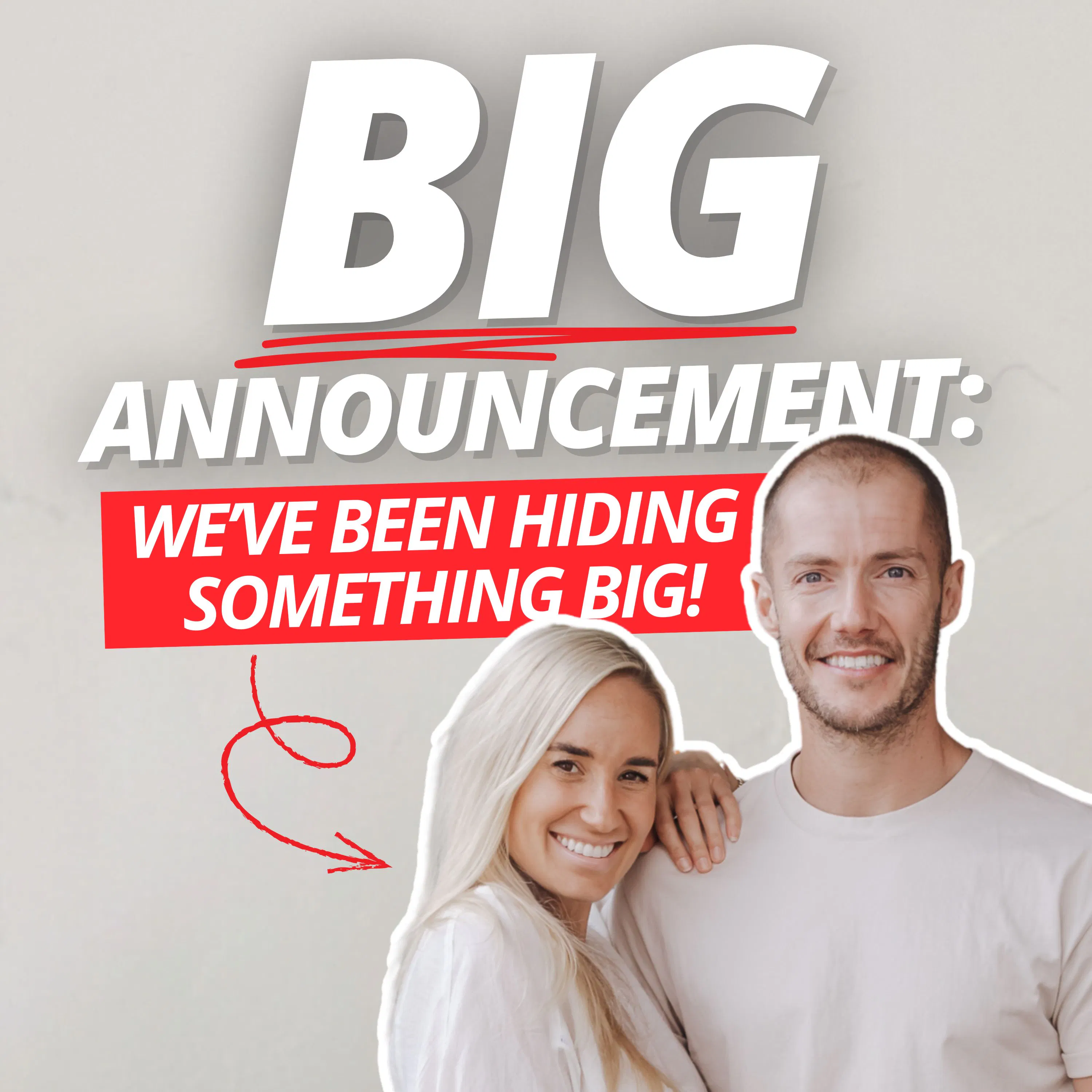 BIG ANNOUNCEMENT: We've been hiding something big! episode artwork
