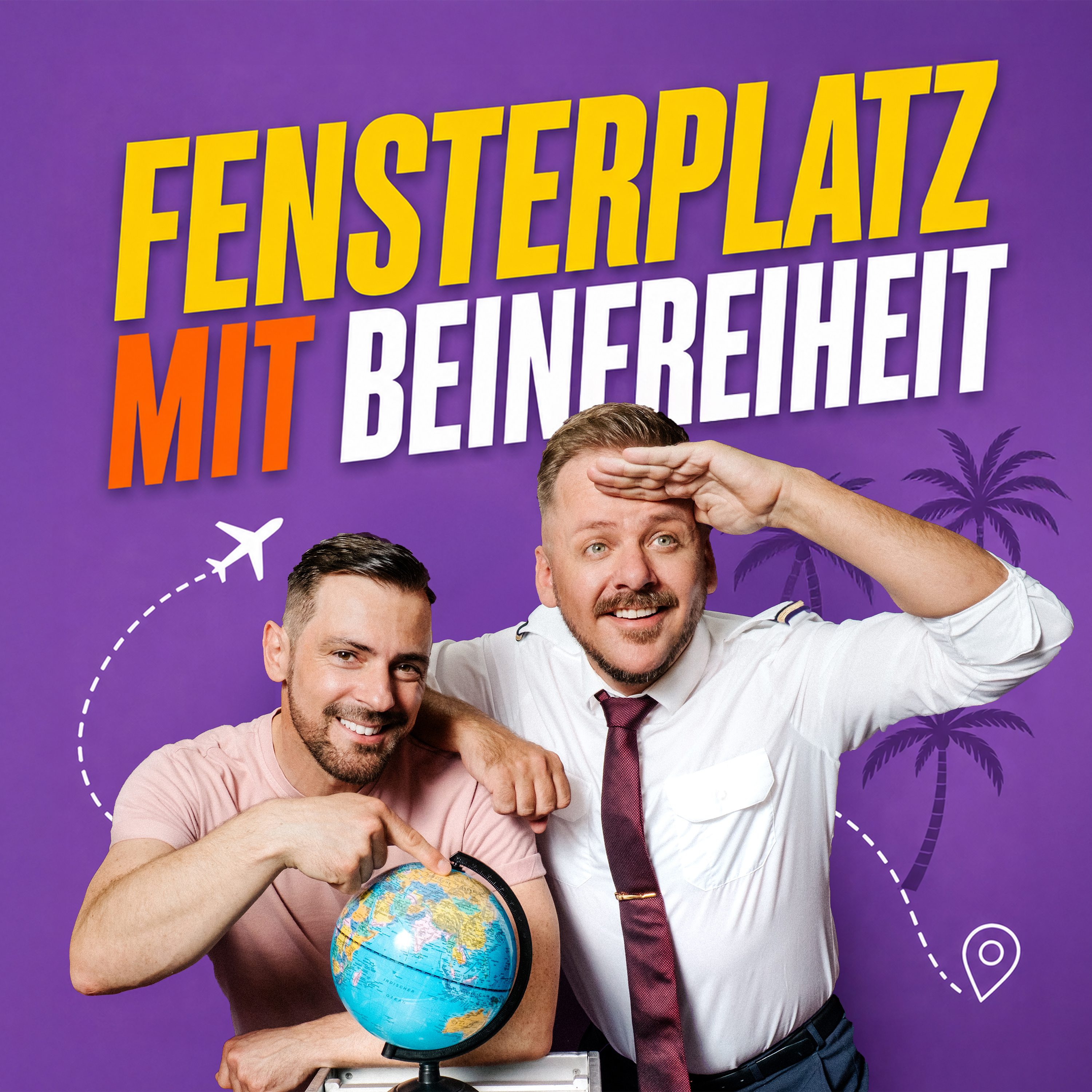 Fensterplatz mit Beinfreiheit