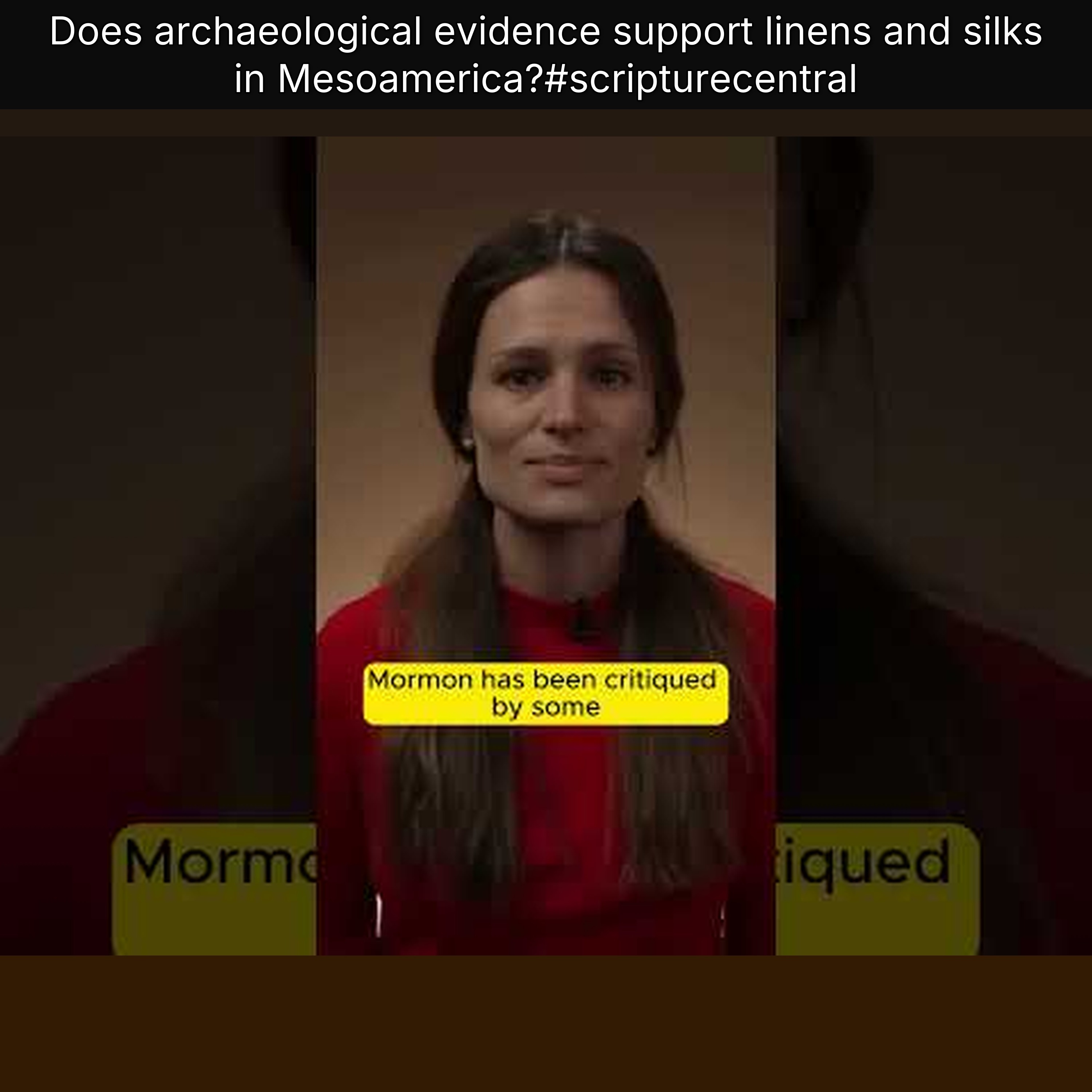 Does archaeological evidence support linens and silks in Mesoamerica?#scripturecentral episode artwork