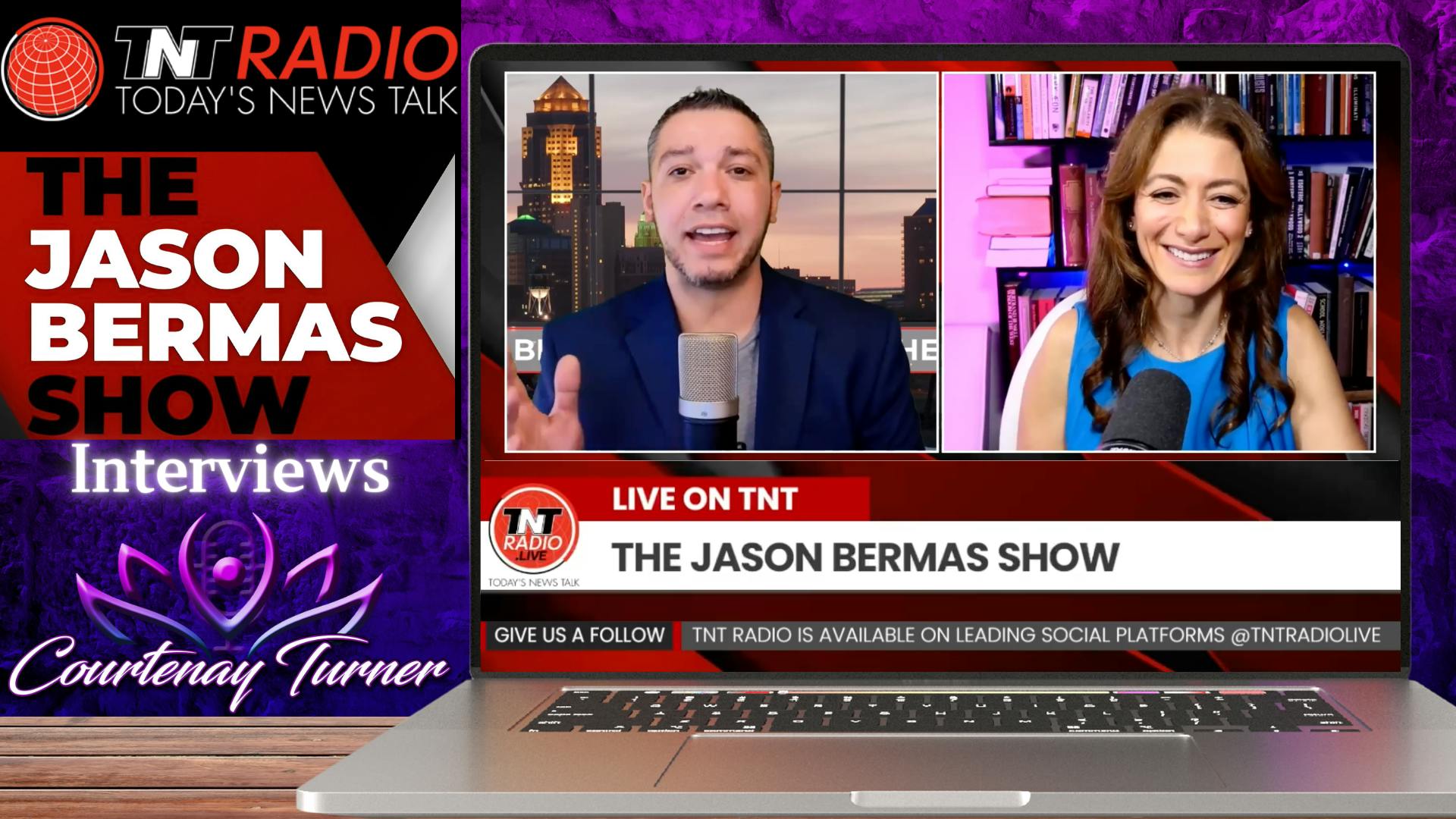 Courtenay talks U.N.100 on The Jason Bermas Show on TNT Radio