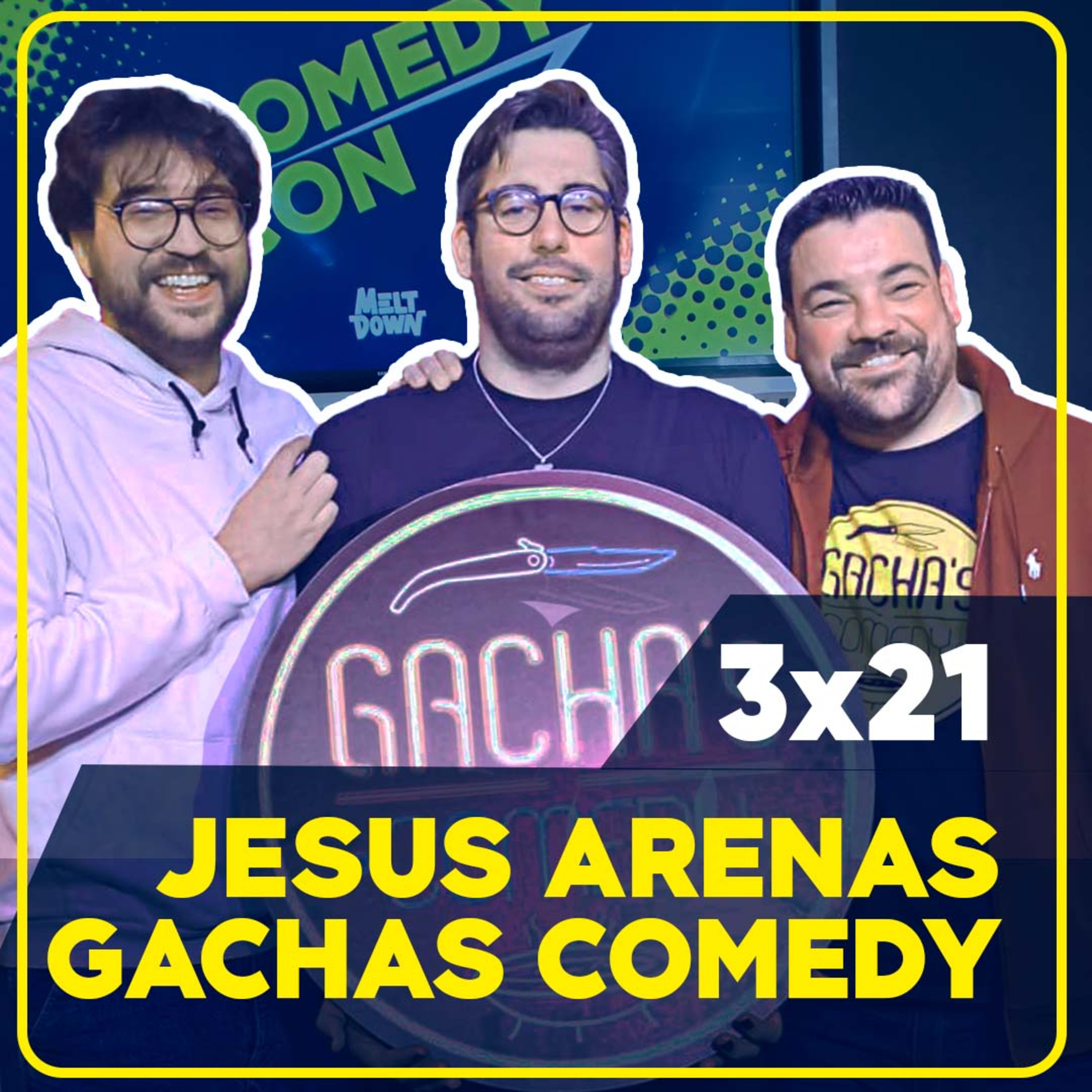 👾 JESUS ARENAS en COMEDY CON | 3x21 en GACHAS COMEDY episode artwork