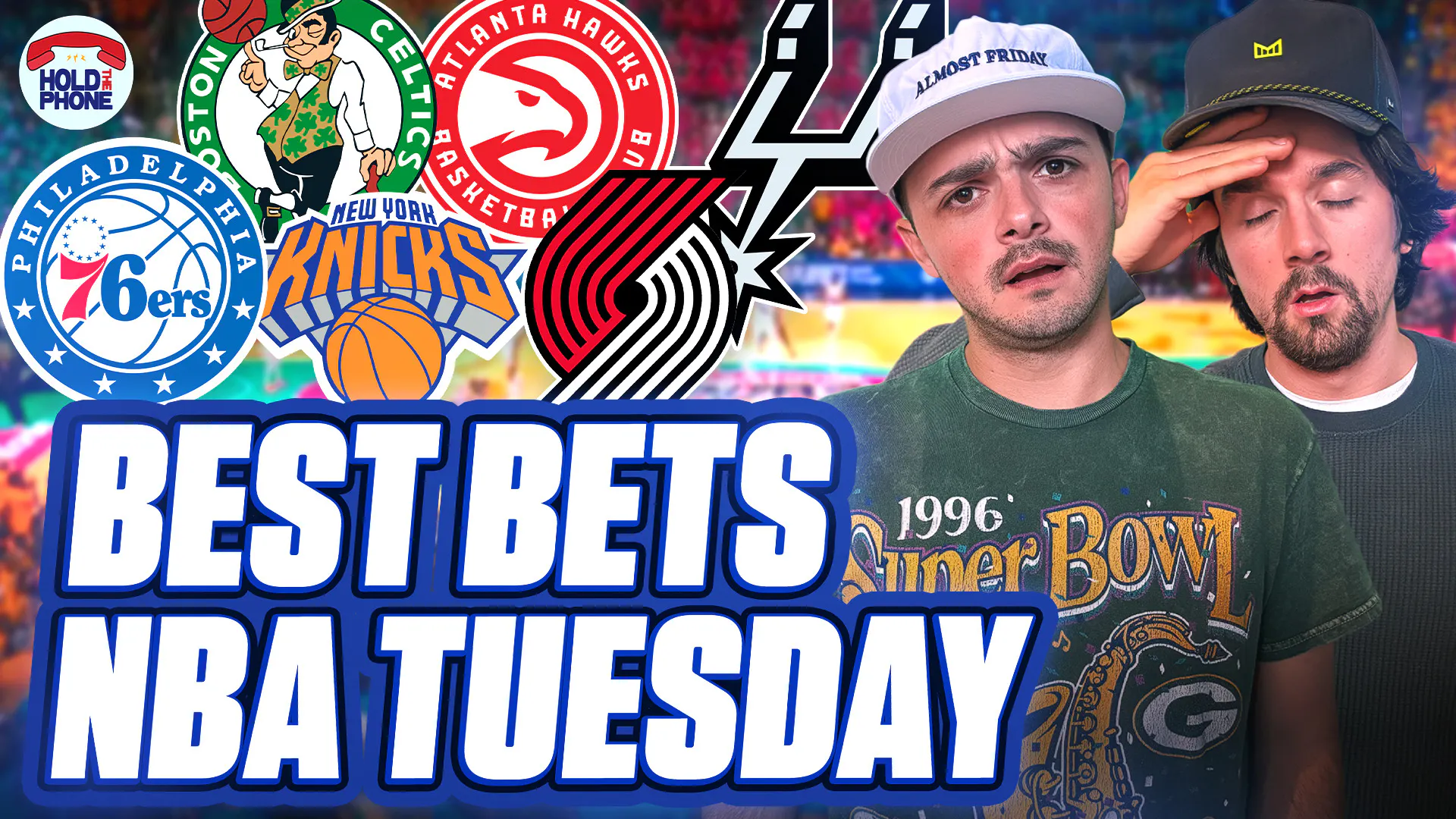 BEST BETS NBA TUESDAY: 76ers-Celtics, Hawks-Knicks, Blazers-Spurs and MLB Home Runs episode artwork