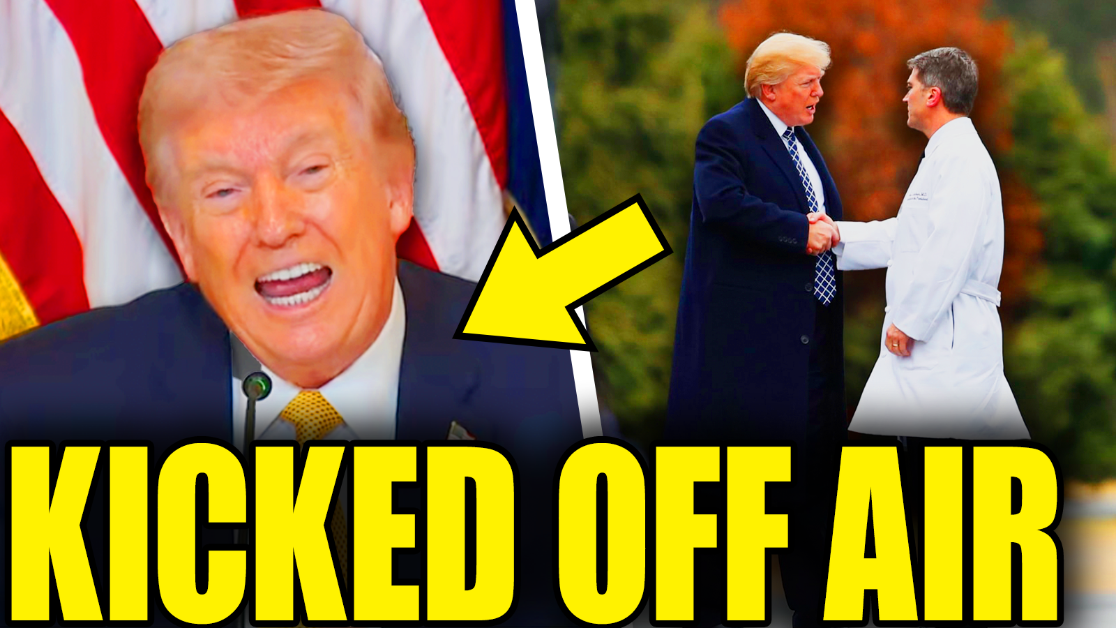Trump Leaks Fatal Diagnosis Then Kicked Off Air episode artwork