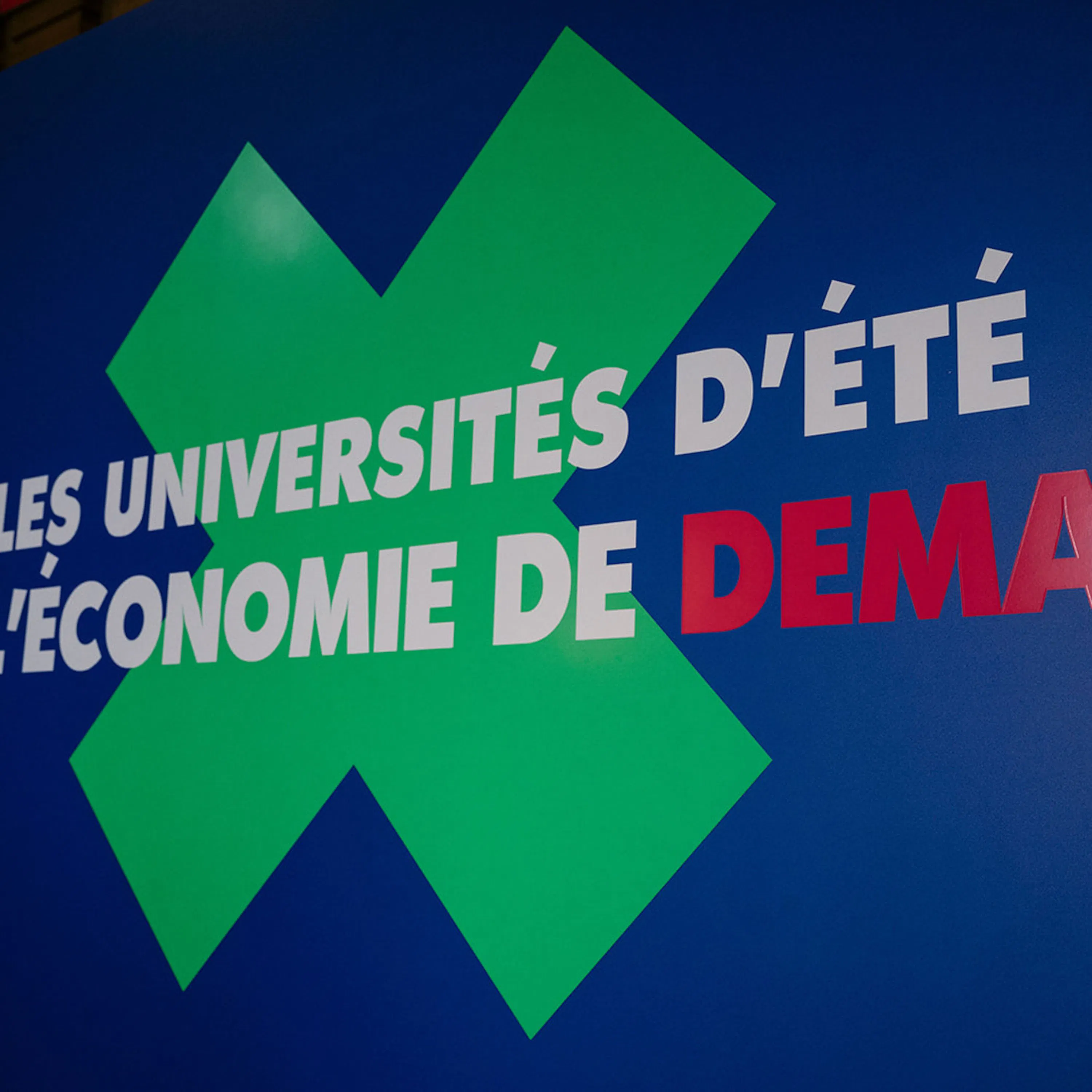 Live aux Universités d'été de l'économie de demain