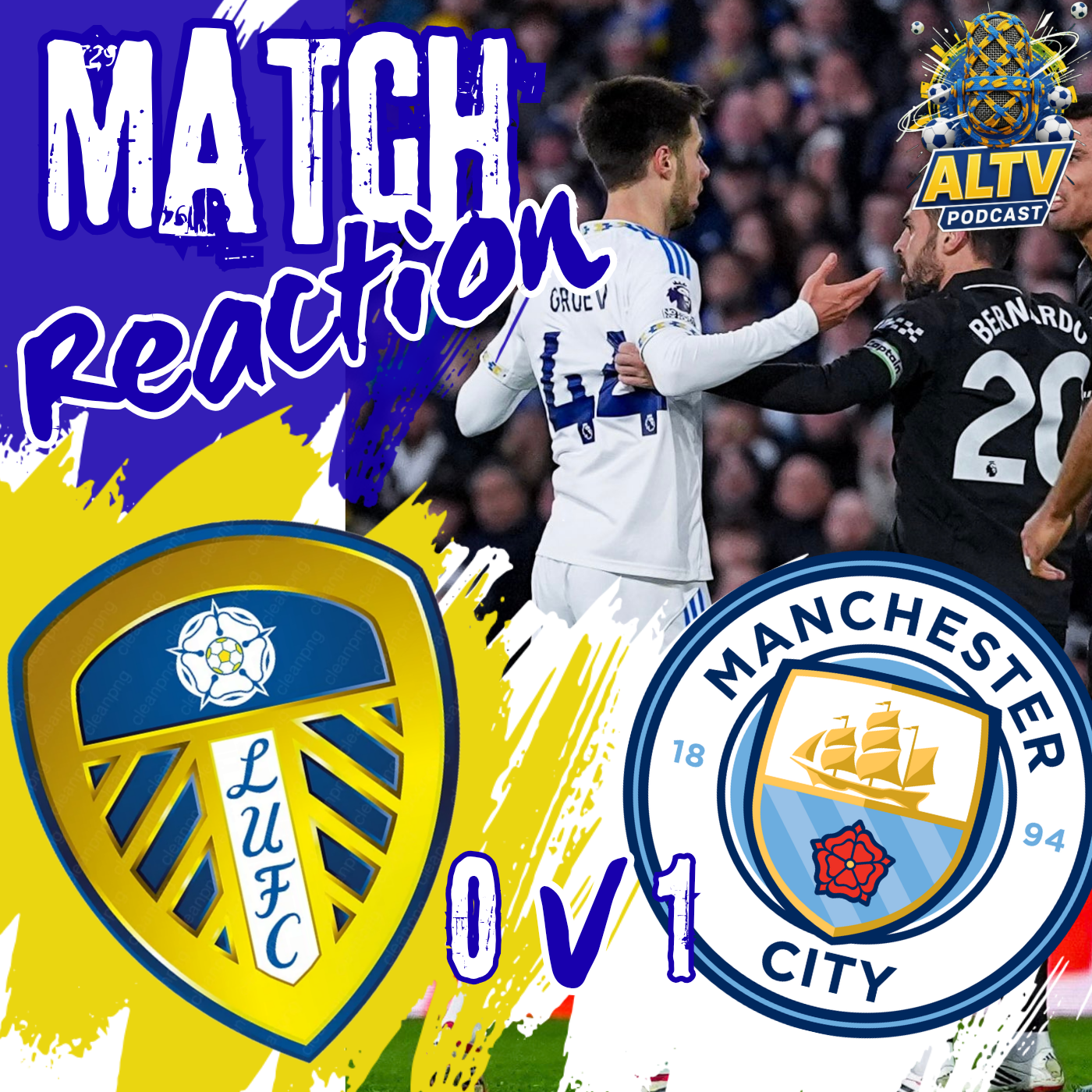 Leeds 0 Man city (cheats) 1 match review
