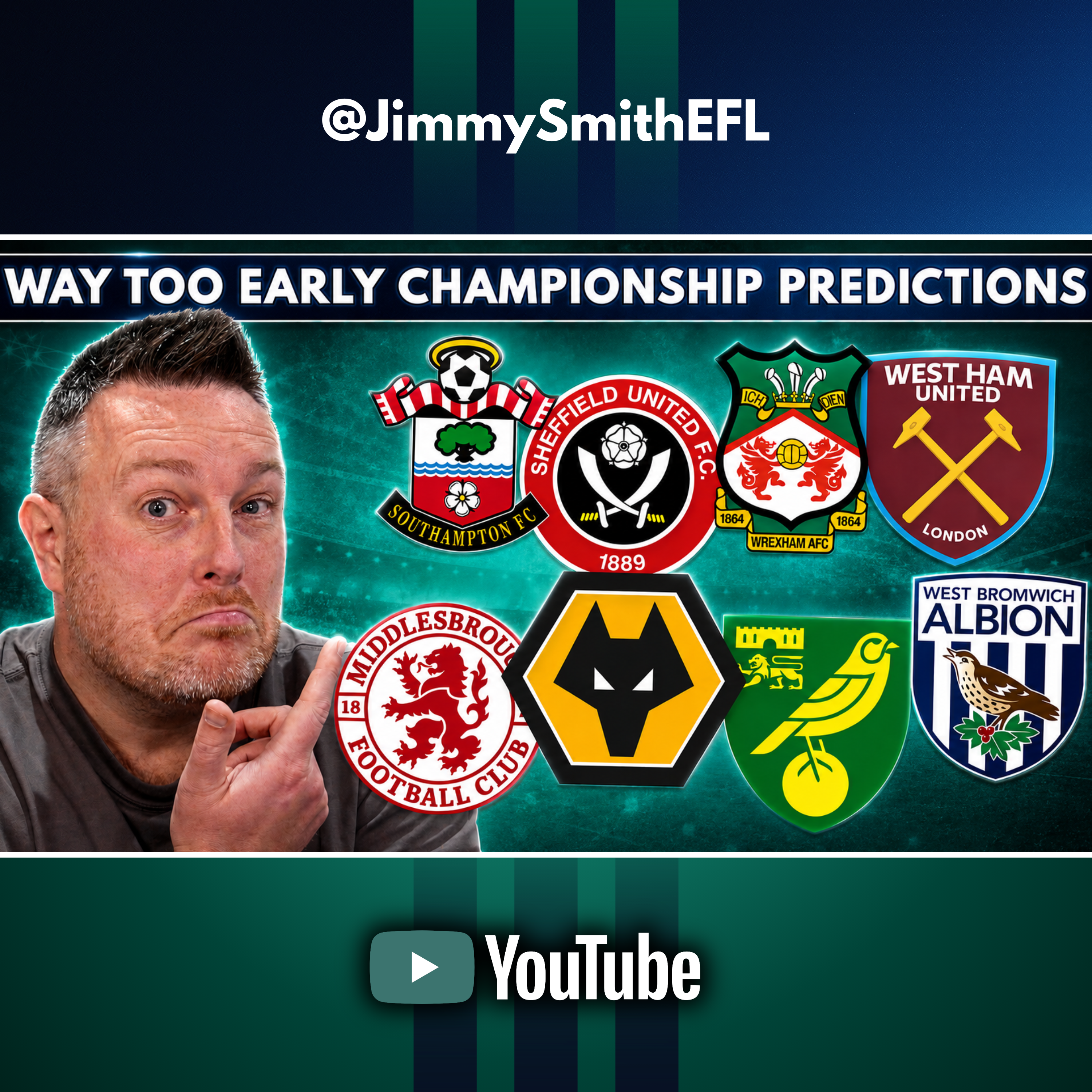 ⚽ WAY TOO EARLY CHAMPIONSHIP PREDICTIONS | PROMOTION, PLAY-OFFS & RELEGATION ⚽ episode artwork