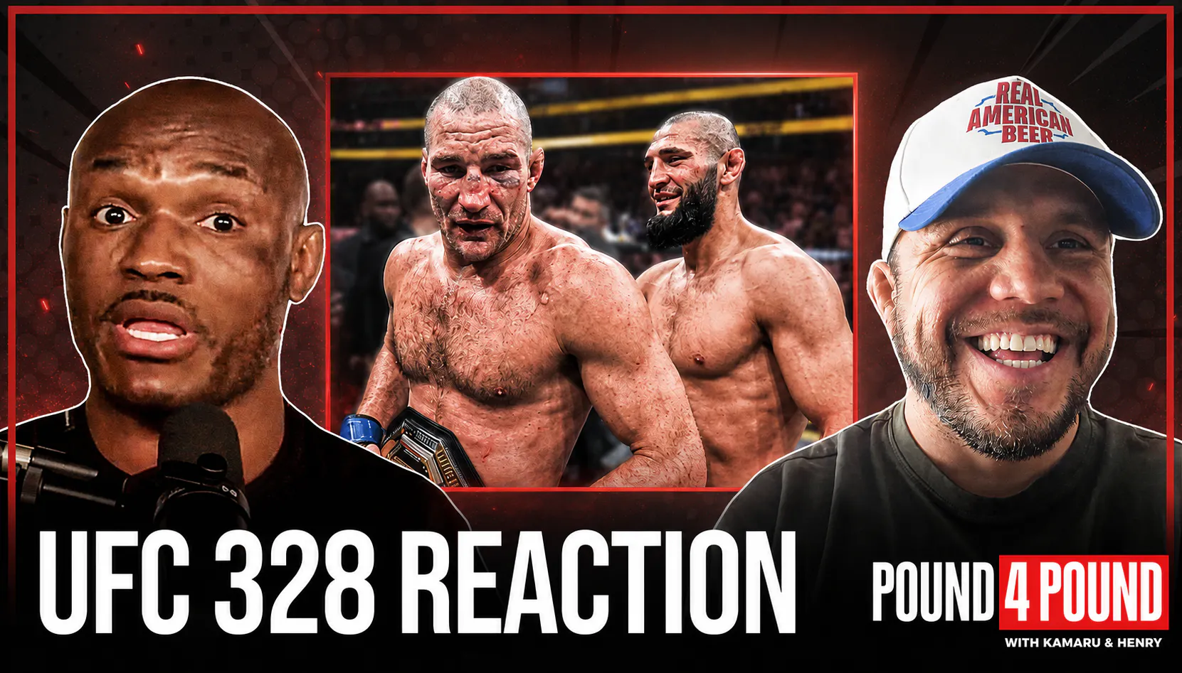 UFC 328 Full Breakdown! Did Strickland Beat Khamzat? Joshua Van Fights Like a Champ | Pound 4 Pound