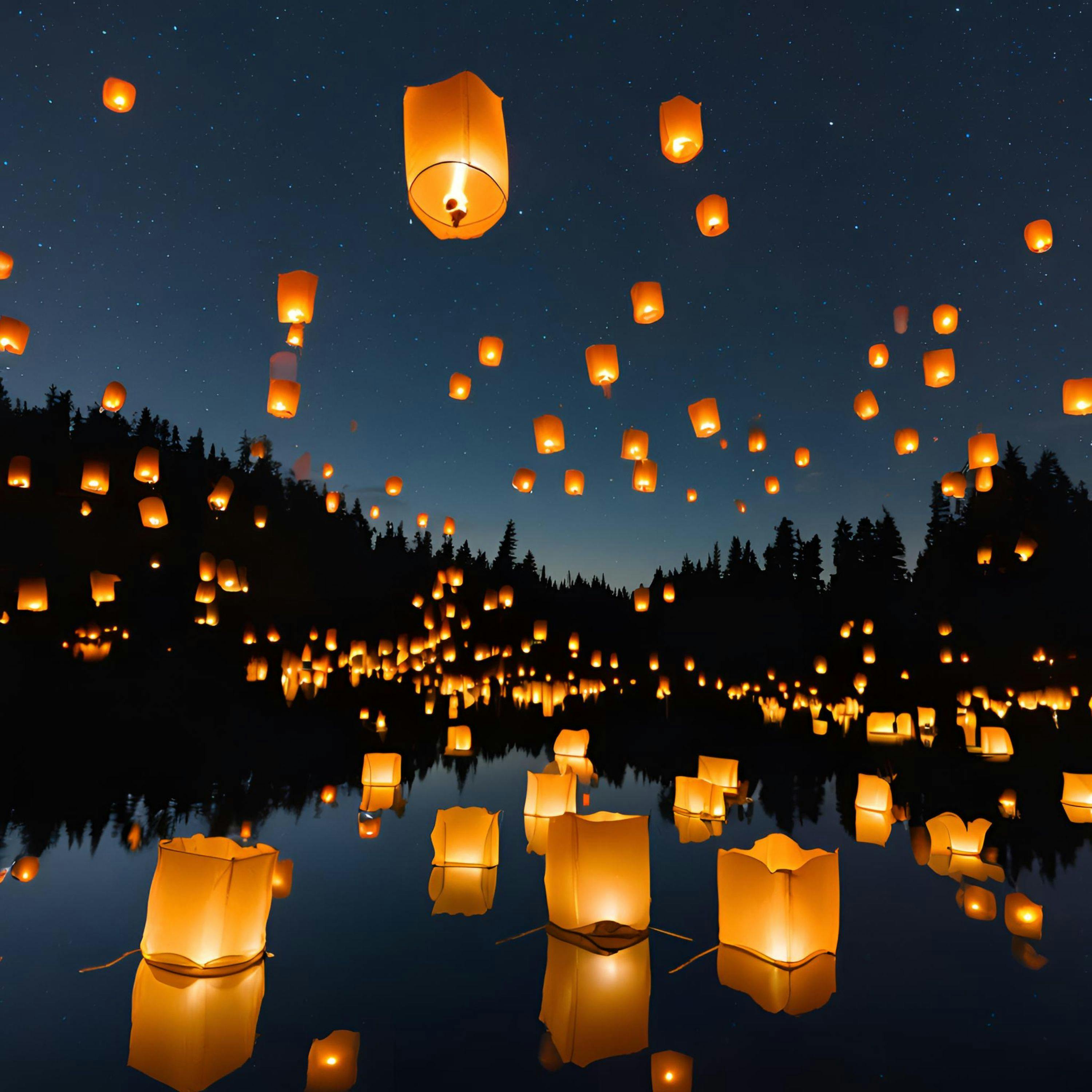 OpenMind Mini Meditations: Magical Sky Lanterns