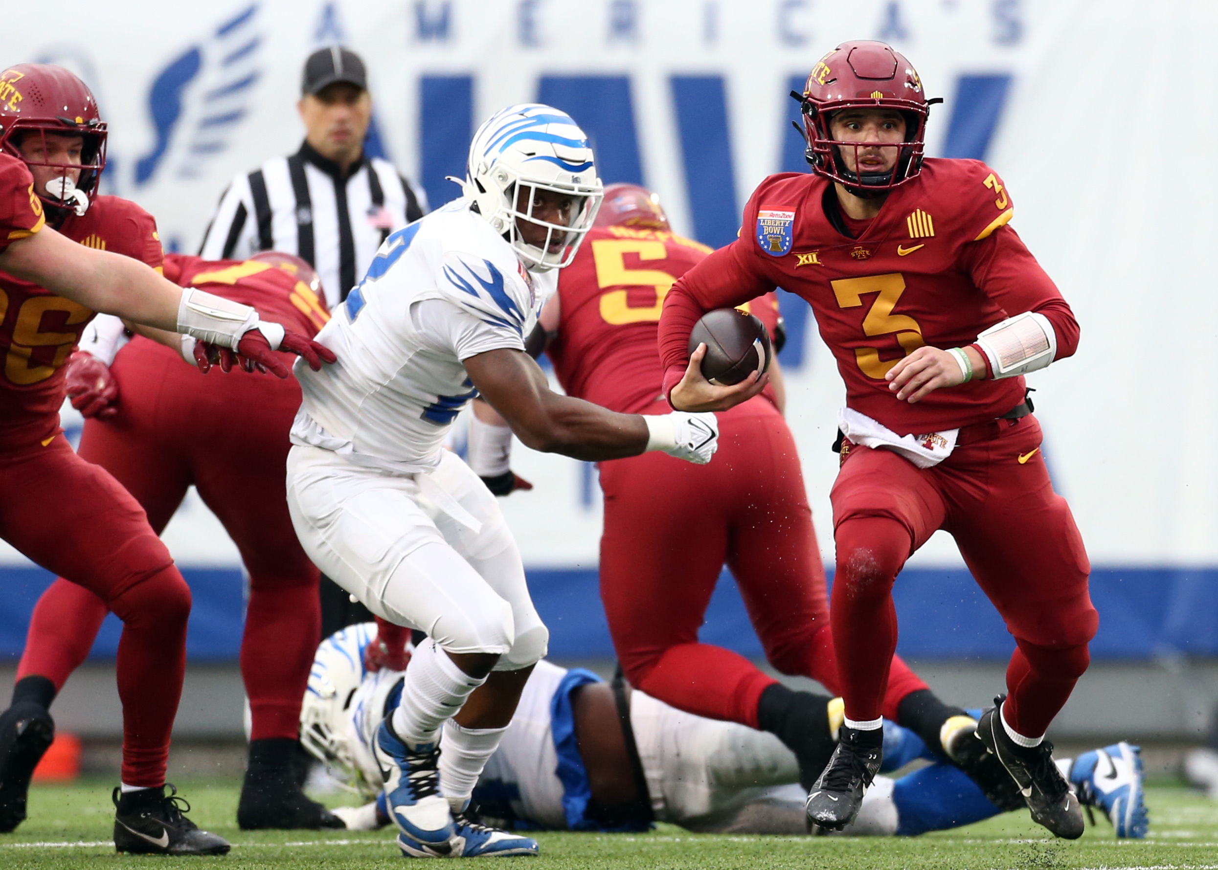 POSTGAME with CW: Memphis 36, Iowa State 26 in 2023 Liberty Bowl