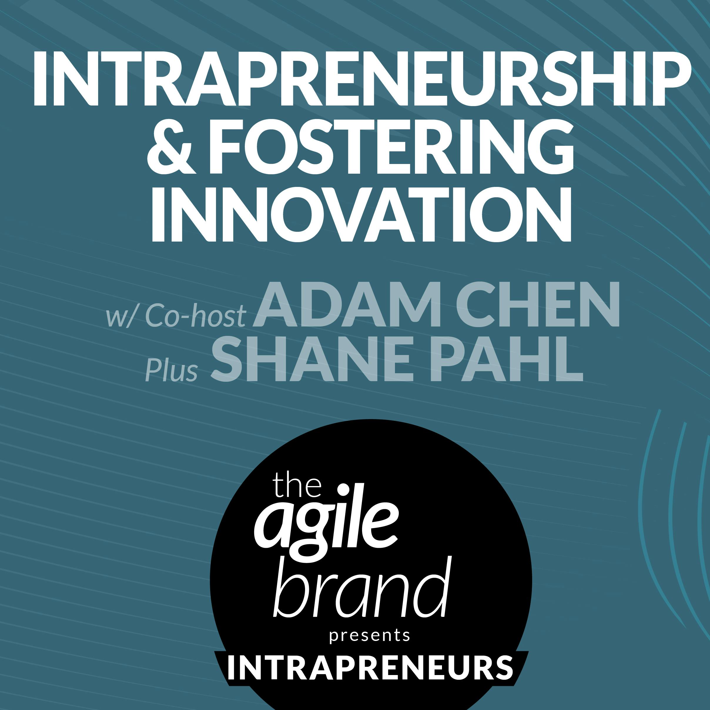 Intrapreneurship and fostering innovation from within, with Shane Pahl