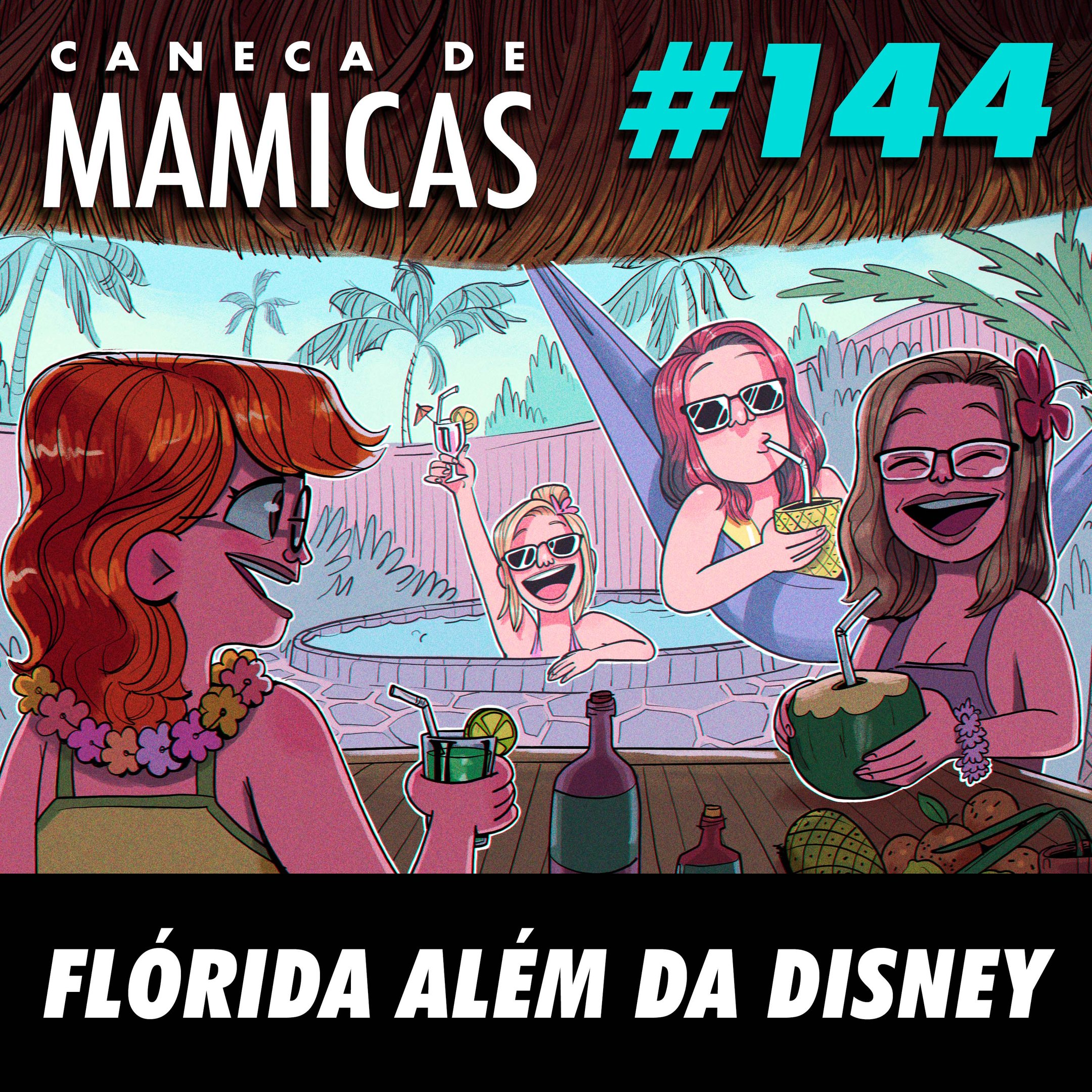 Caneca de Mamicas 144 - Flórida além da Disney episode artwork