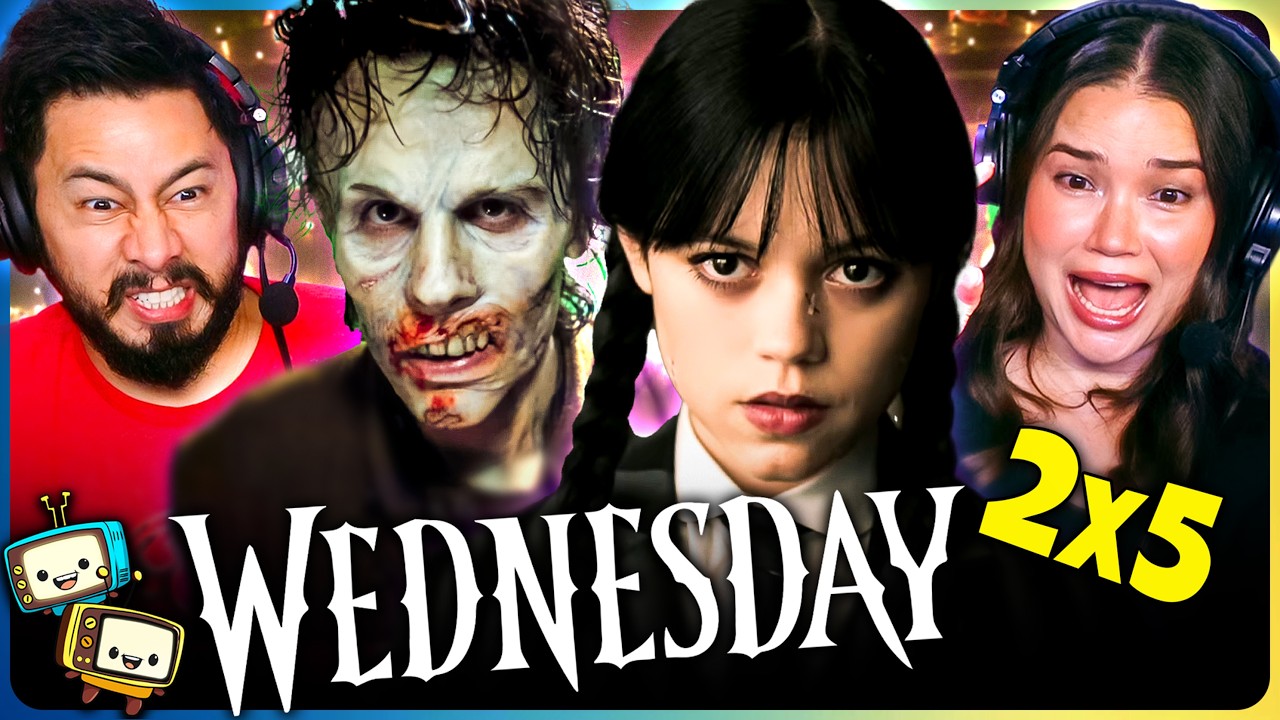 WEDNESDAY 2x5 Reaction! | Netflix | Jenna Ortega | Catherine Zeta Jones | Emma Myers w/ Jaby Koay episode artwork