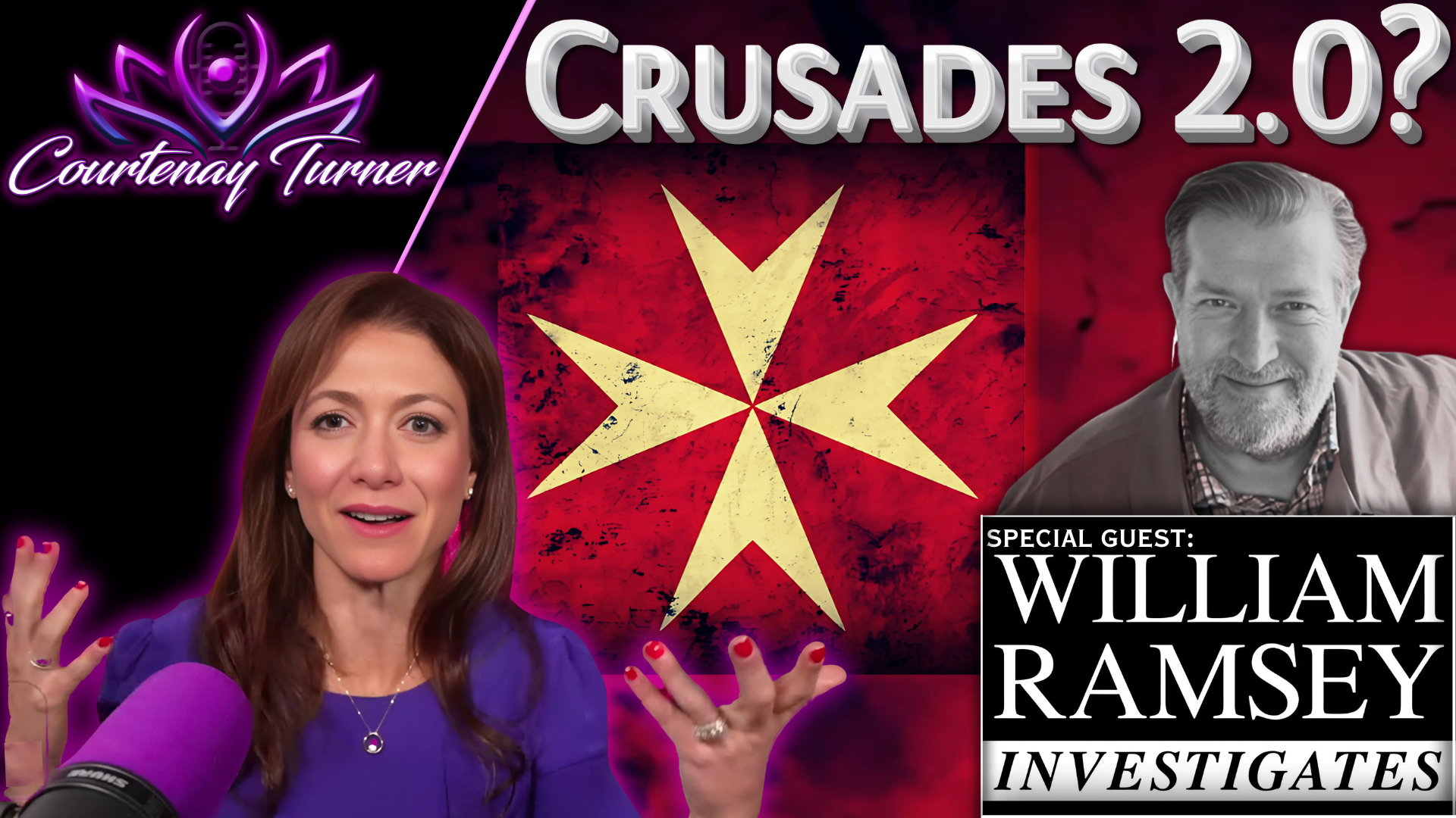 Ep.461: A Historical Overview of the Knights of Malta, Hospitallers & Templars w/ William Ramsey