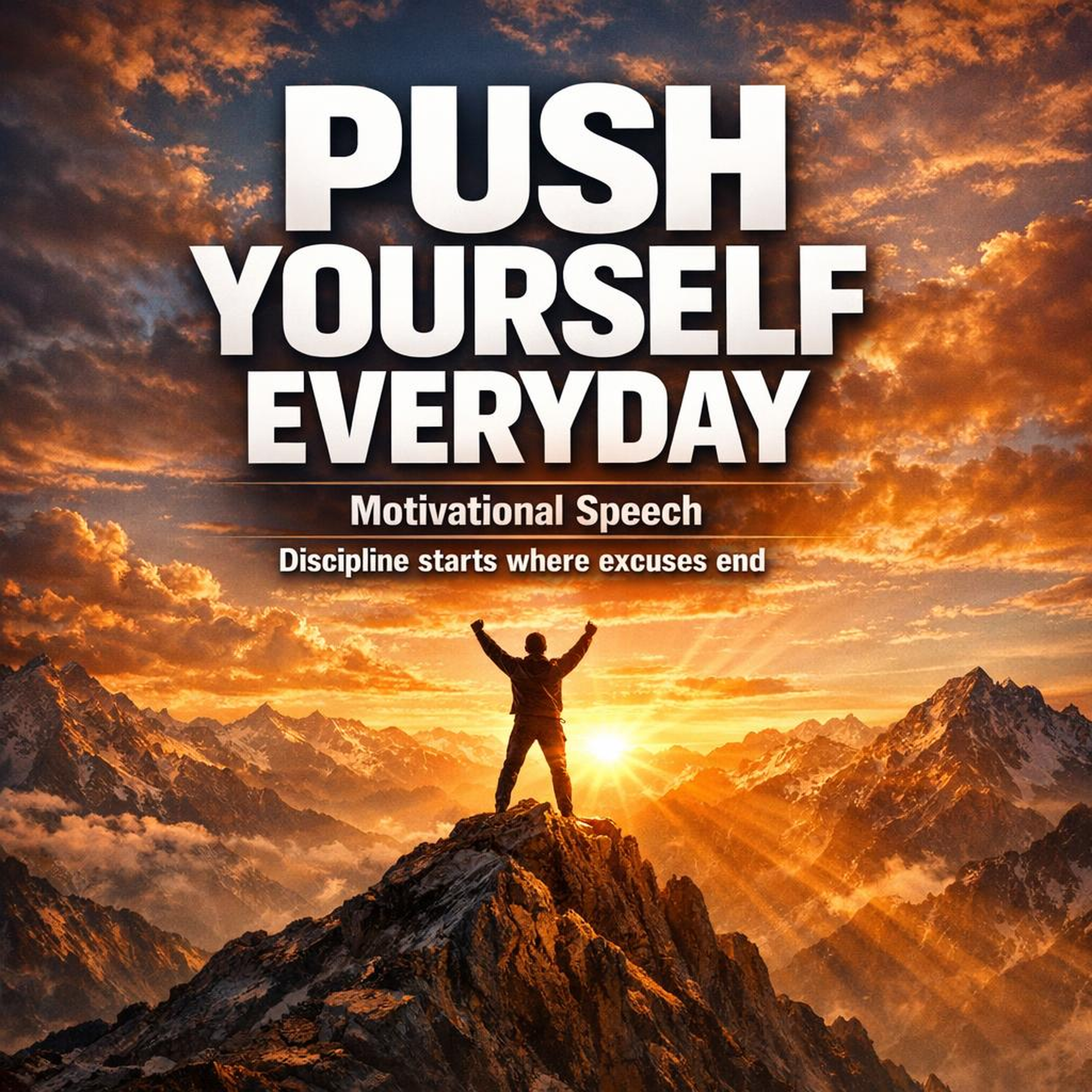 PUSH YOURSELF EVERYDAY: Transform Your Life by Ending Excuses Now episode artwork
