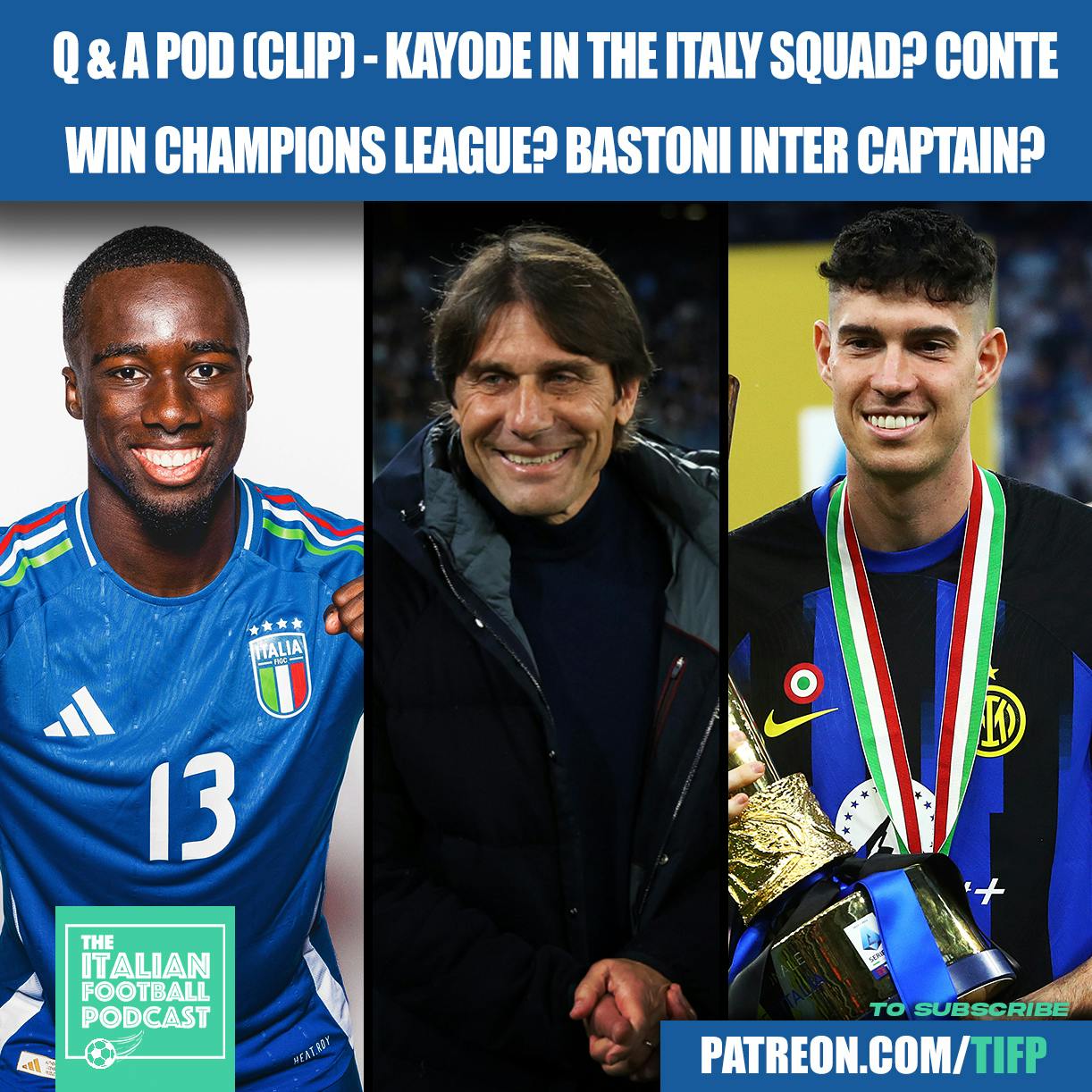 Should Brentford's Michael Kayode Be In The Italy Squad? Will Antonio Conte Win Champions League? Should Alessandro Bastoni Be Made Inter Milan Captain? Should Brentford's Michael Kayode Be In The Italy Squad? Will Antonio Conte Win Champions League? Should Alessandro Bastoni Be Made Inter Milan Captain?