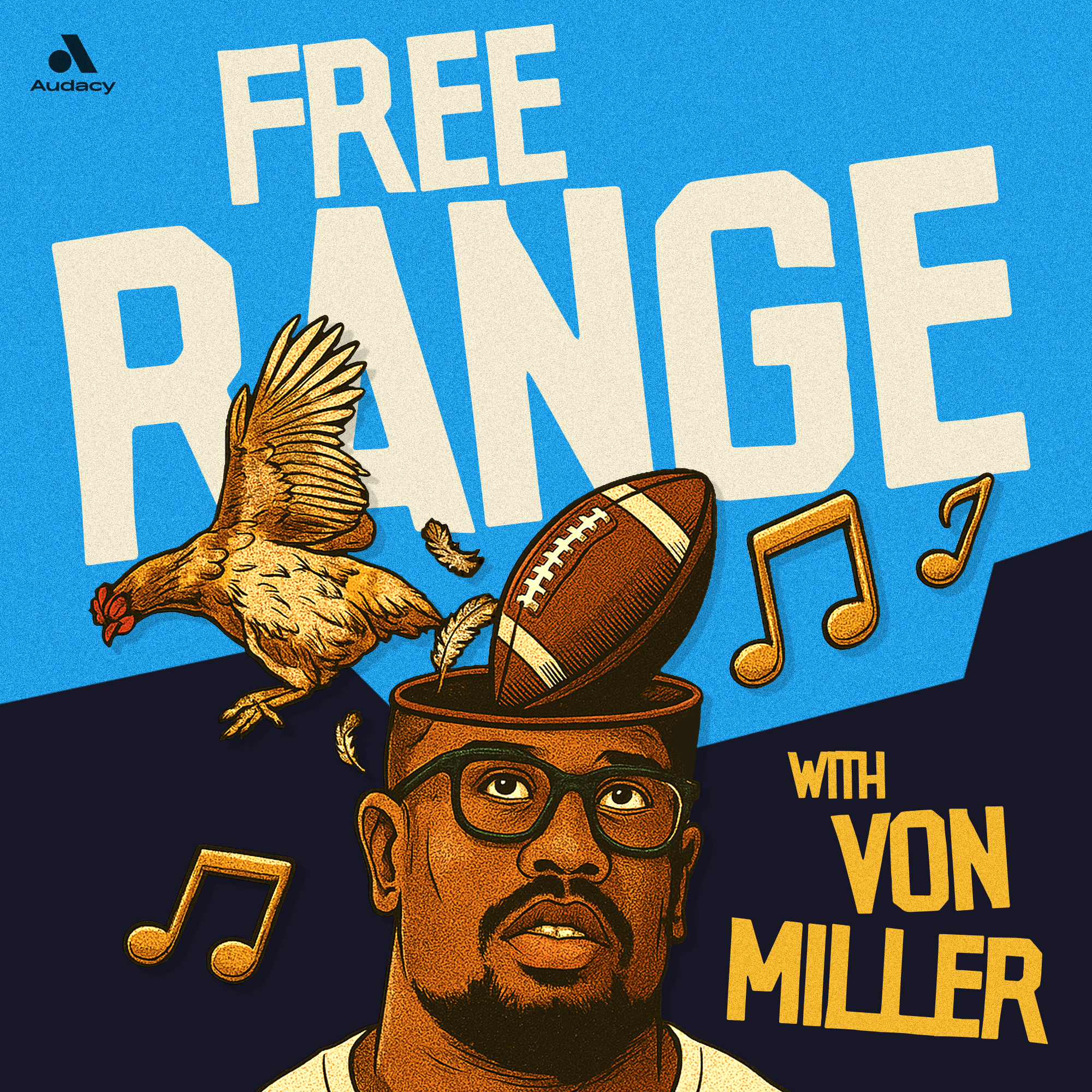 Episode art: Introducing Free Range with Von Miller