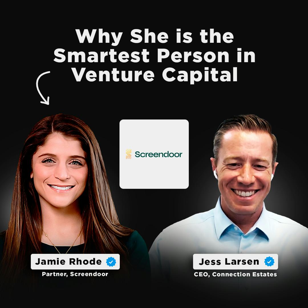 Why She is the Smartest Person in Venture Capital | Jamie Rhode Why She is the Smartest Person in Venture Capital | Jamie Rhode