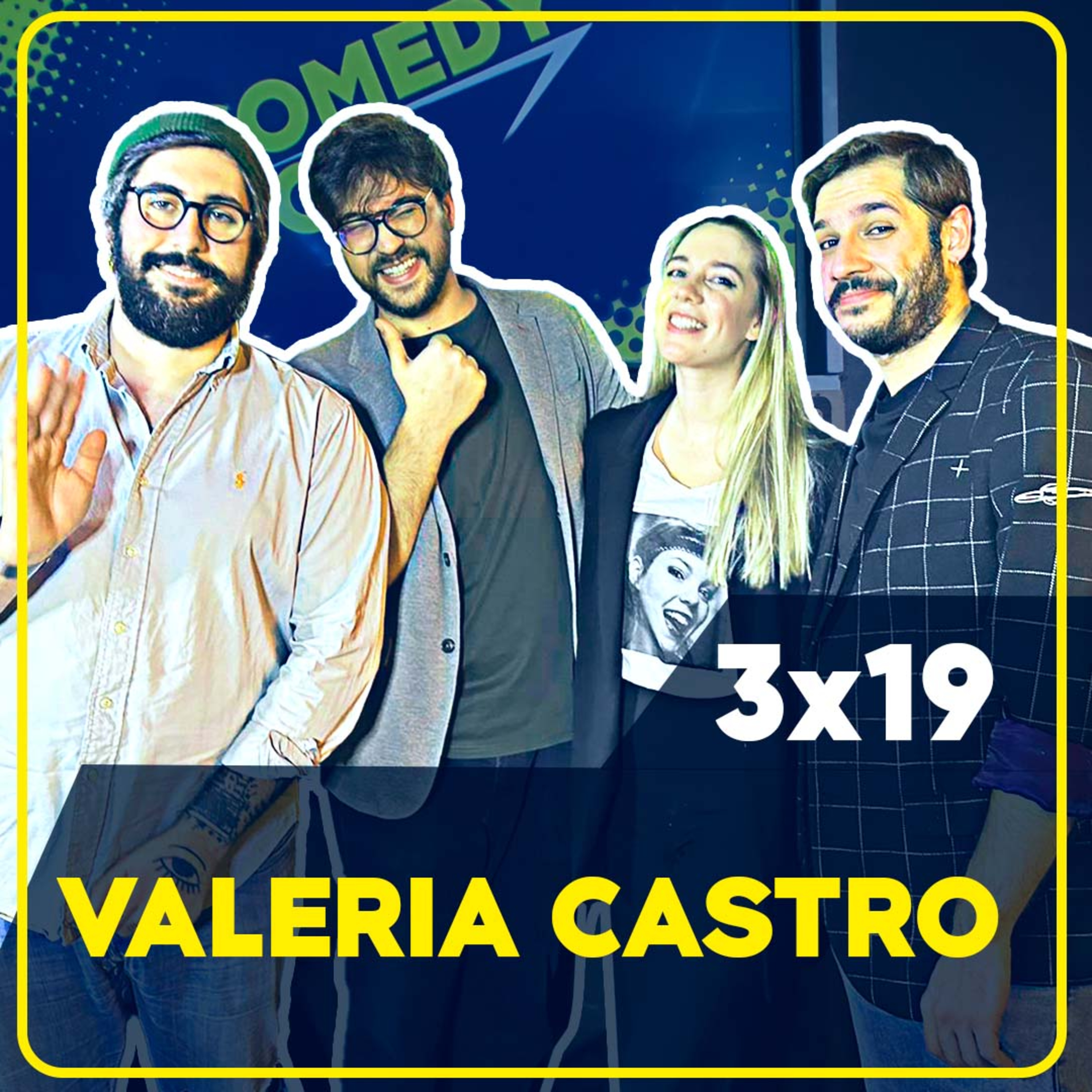 👾 VALERIA CASTRO en COMEDY CON | 3x19 episode artwork
