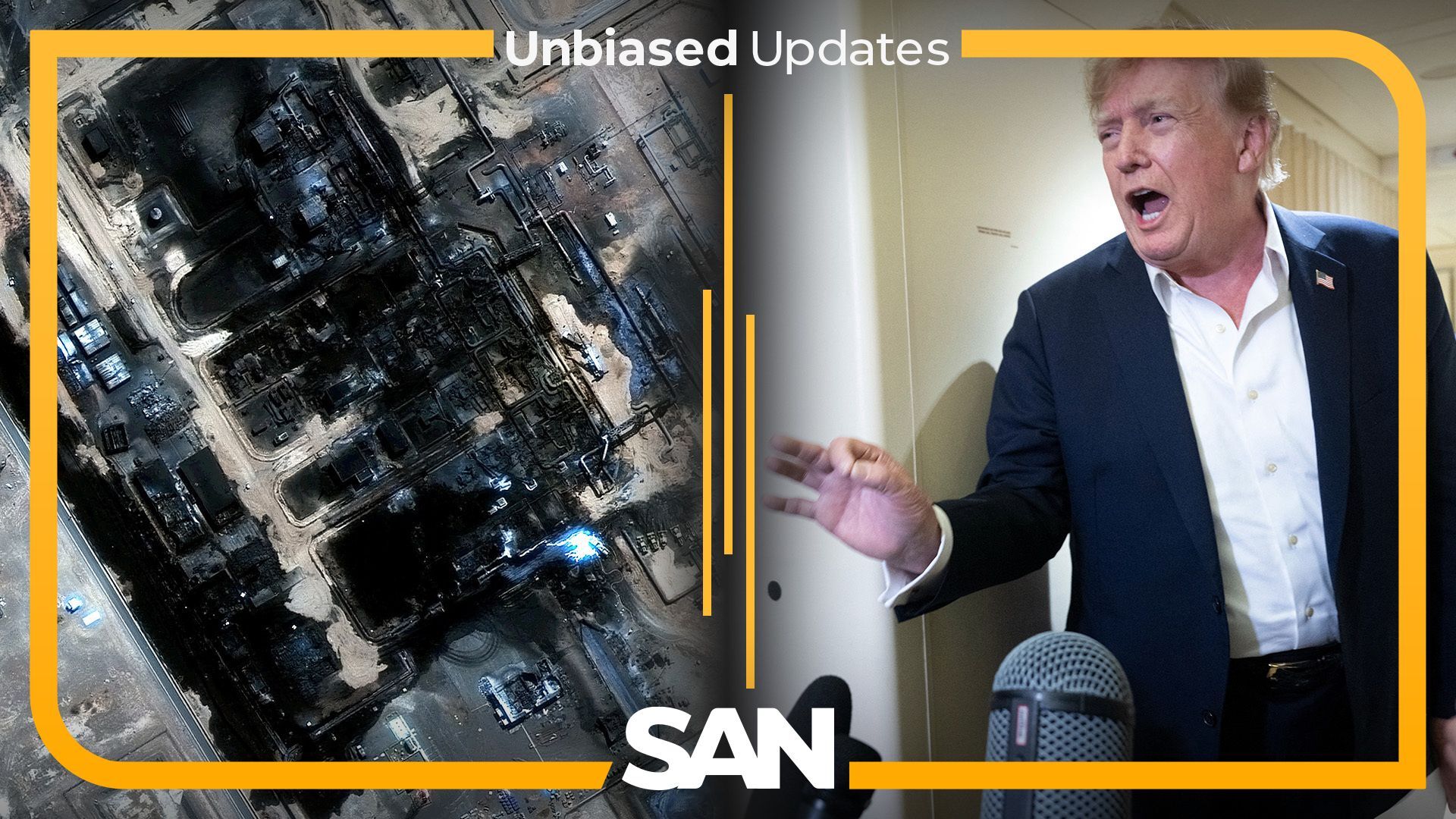 Oil prices surge after Middle East attacks; Trump downplays need for AI guardrails episode artwork