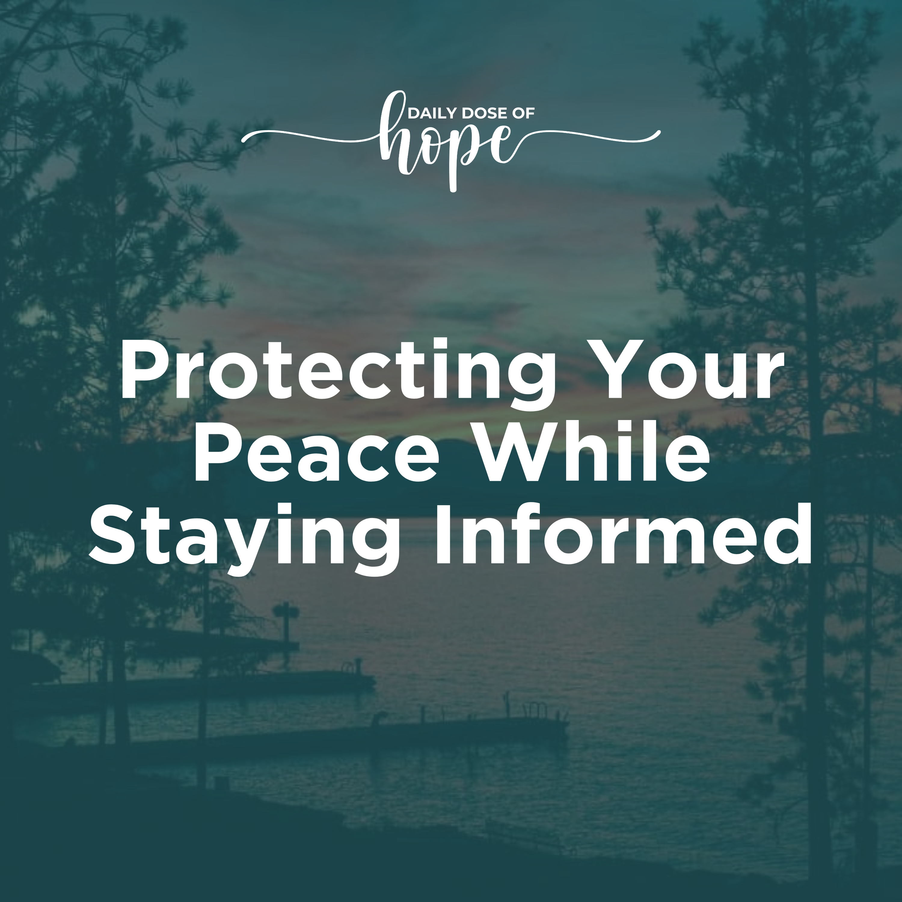 Protecting Your Peace While Staying Informed EP 394 episode artwork