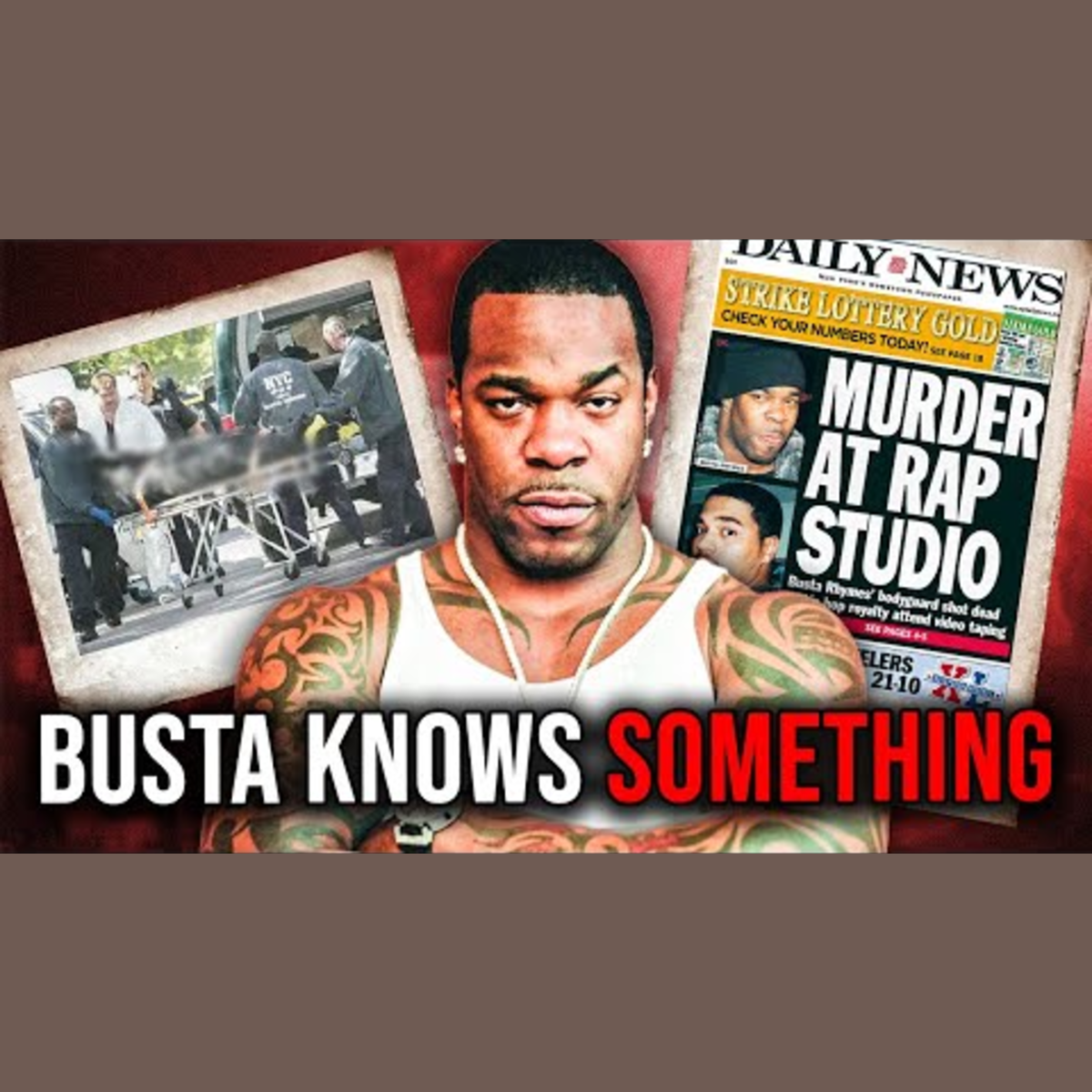 The Intriguing Case of Busta Rhymes' Bodyguard's Mysterious Death episode artwork