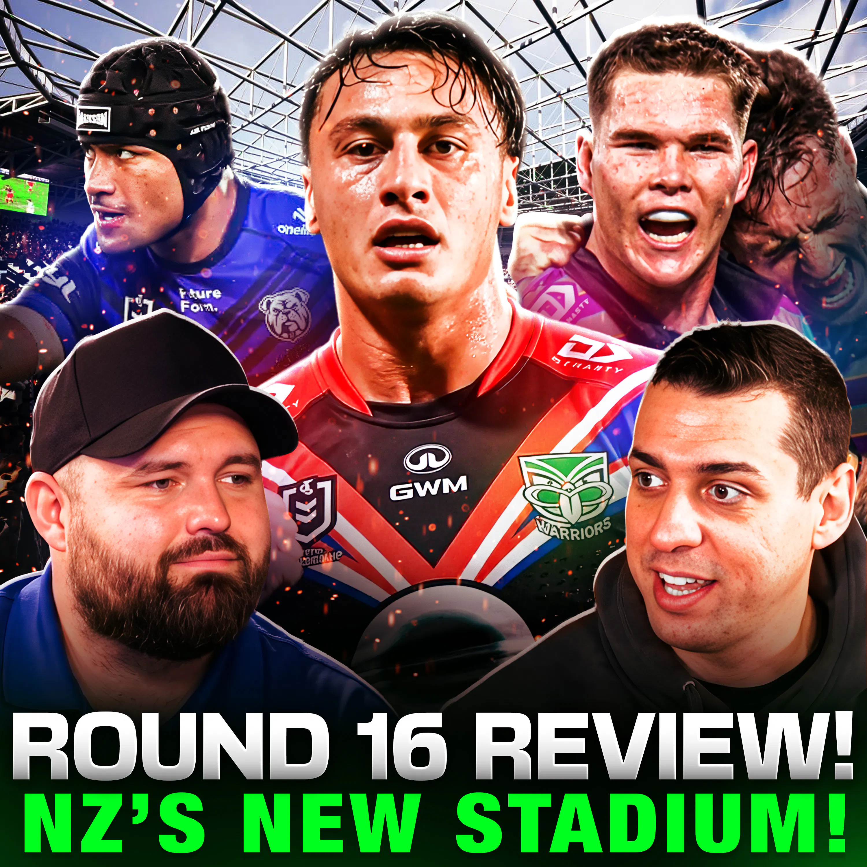 NZ's NEW STADIUM! CRITTA'S CLUTCH Moment & TITANS Defeat PANTHERS! | Round 16 Review episode artwork