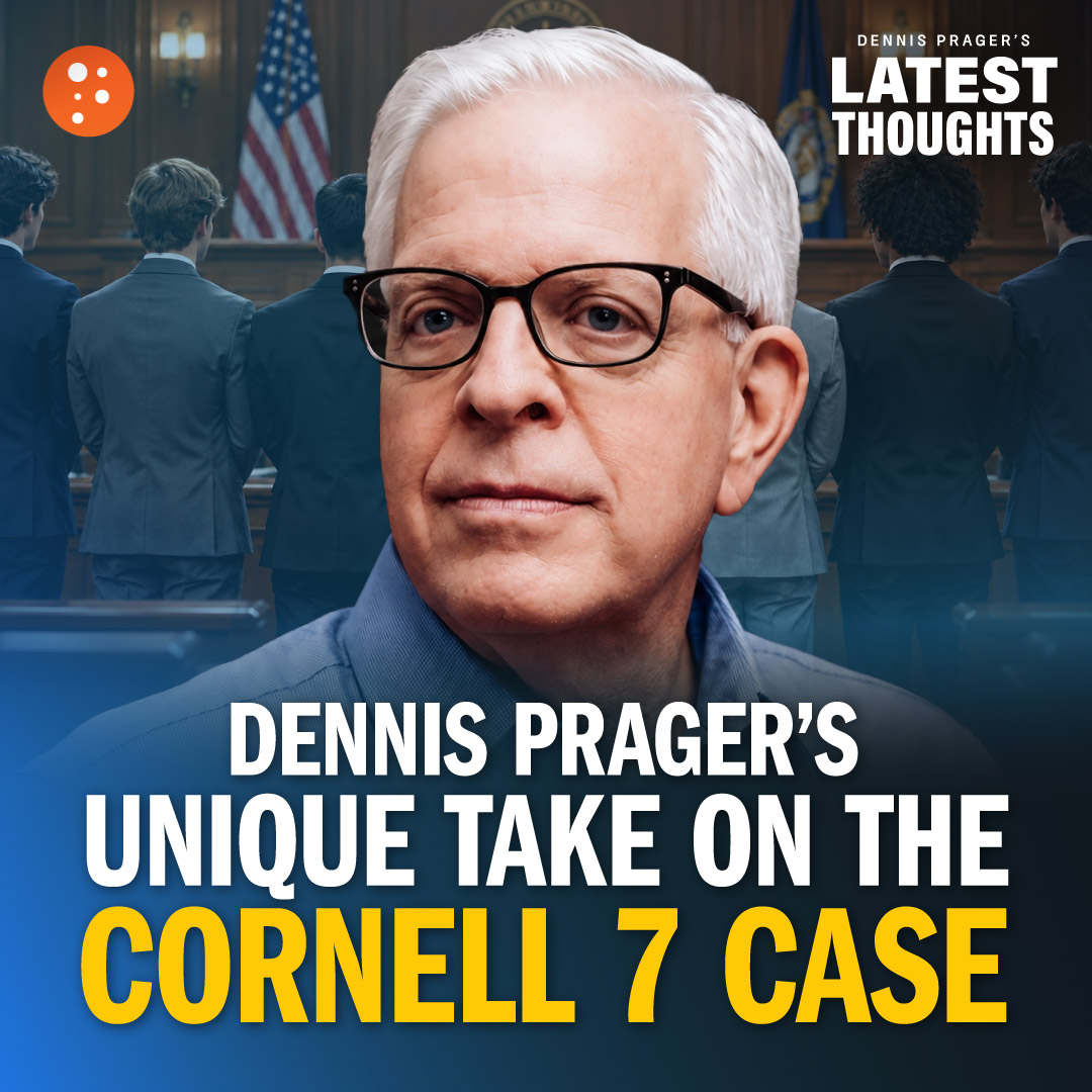 Dennis Prager’s Unique Take on the Cornell 7 Case
