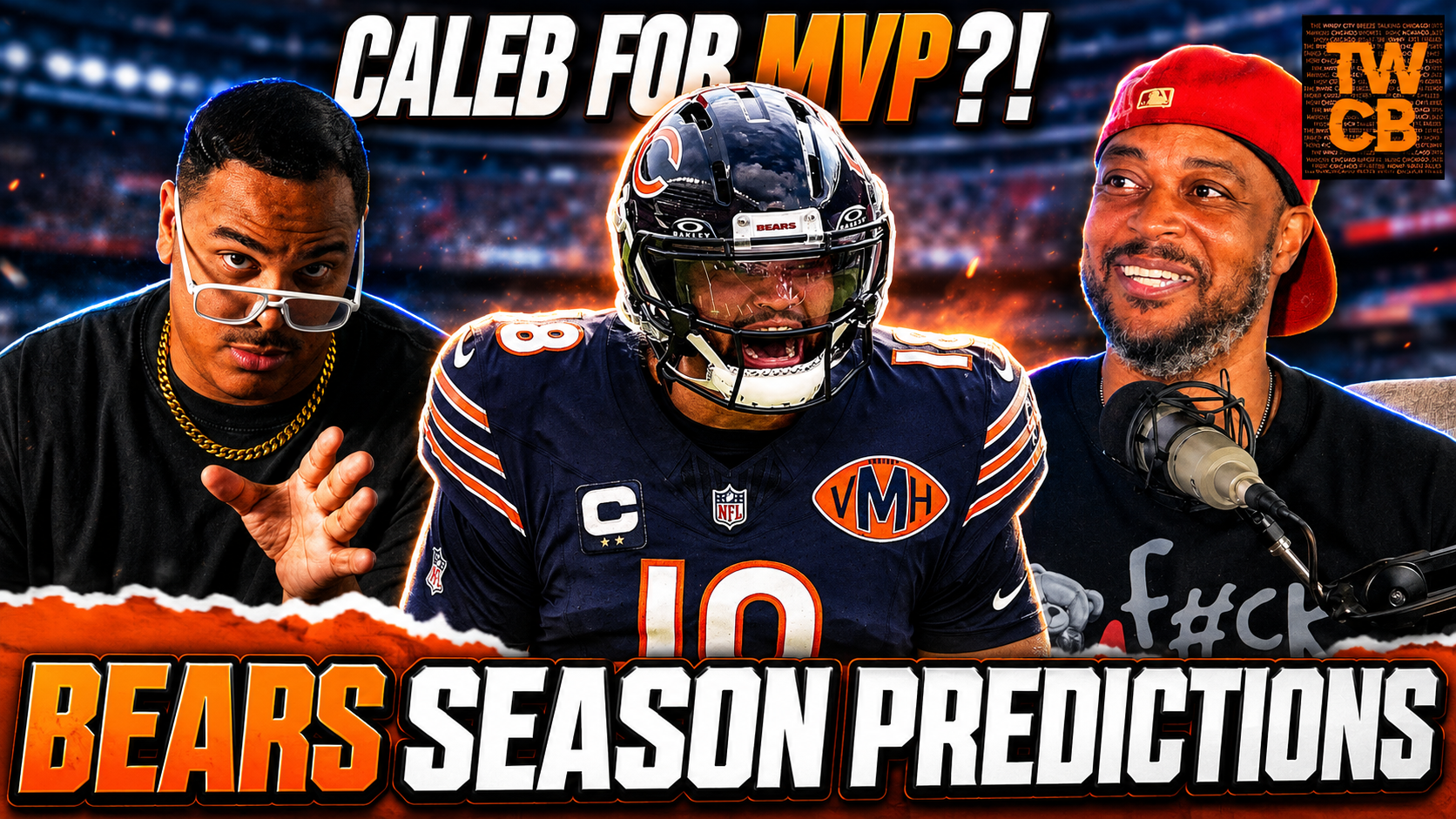 Chicago Bears Season Predictions: Can Caleb Williams Become an NFL MVP Candidate? episode artwork